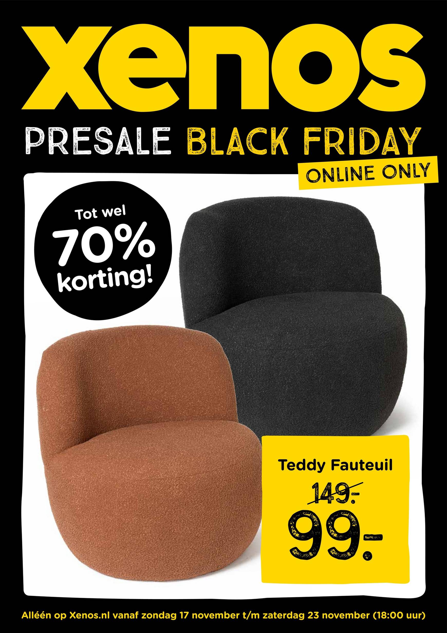 xenos - Xenos - Presale Black Friday folder geldig vanaf 17.11. - 23.11.