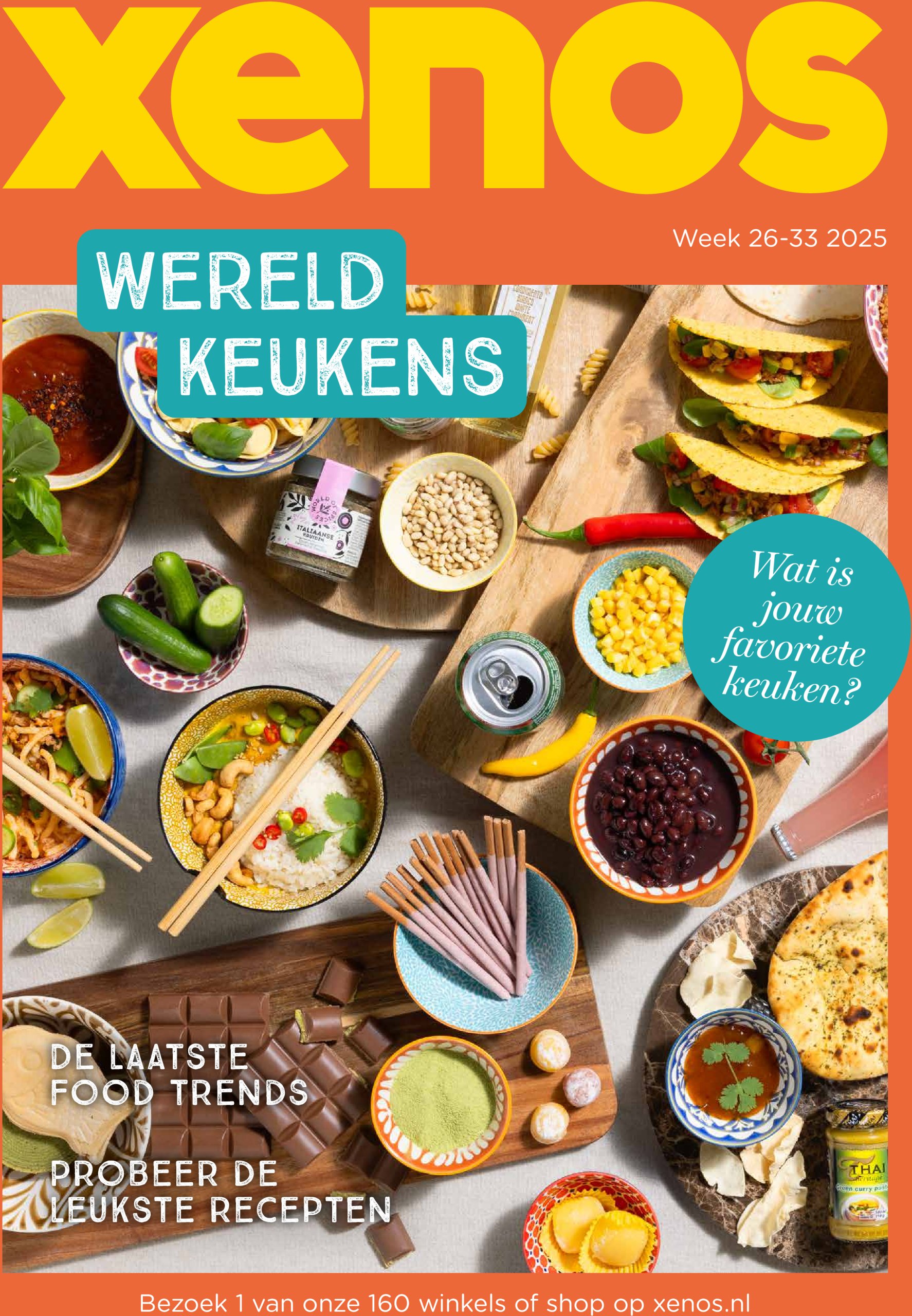 xenos - Xenos - Wereldkeuken magazine folder geldig vanaf 09-06 t/m 16-08