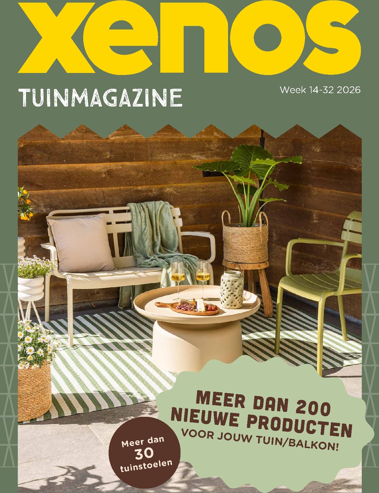 xenos - Huidige Xenos - Tuinmagazine folder geldig van maandag 30-03-2026 tot zondag 09-08-2026