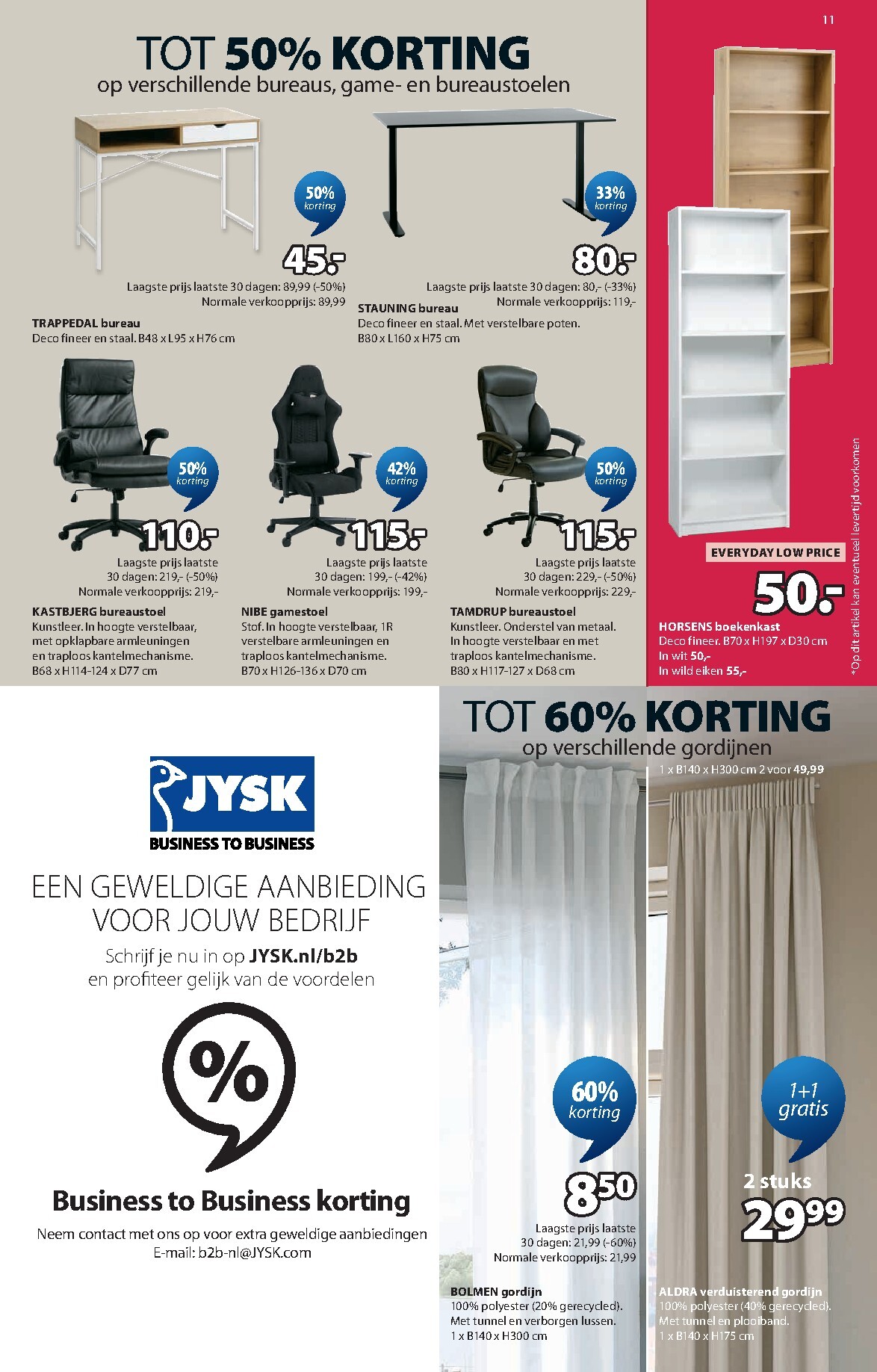 jysk - Huidige JYSK folder geldig van maandag 08-06-2026 tot zondag 21-06-2026 - page: 11