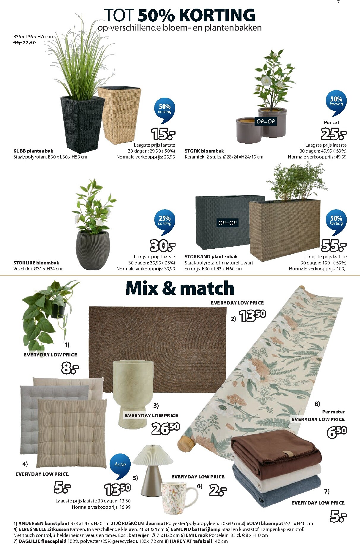 jysk - Huidige JYSK folder geldig van maandag 08-06-2026 tot zondag 21-06-2026 - page: 7