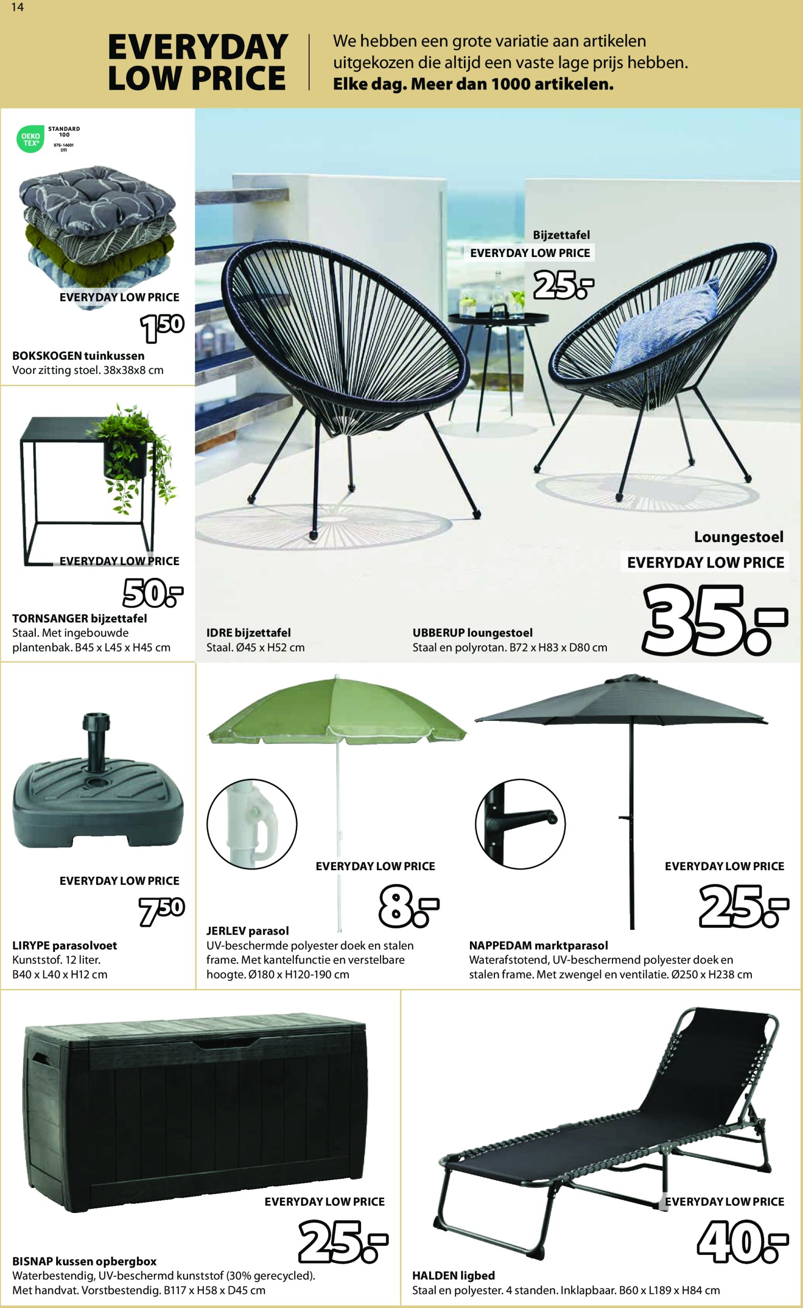 jysk - JYSK folder geldig vanaf 23-06 t/m 06-07 - page: 14