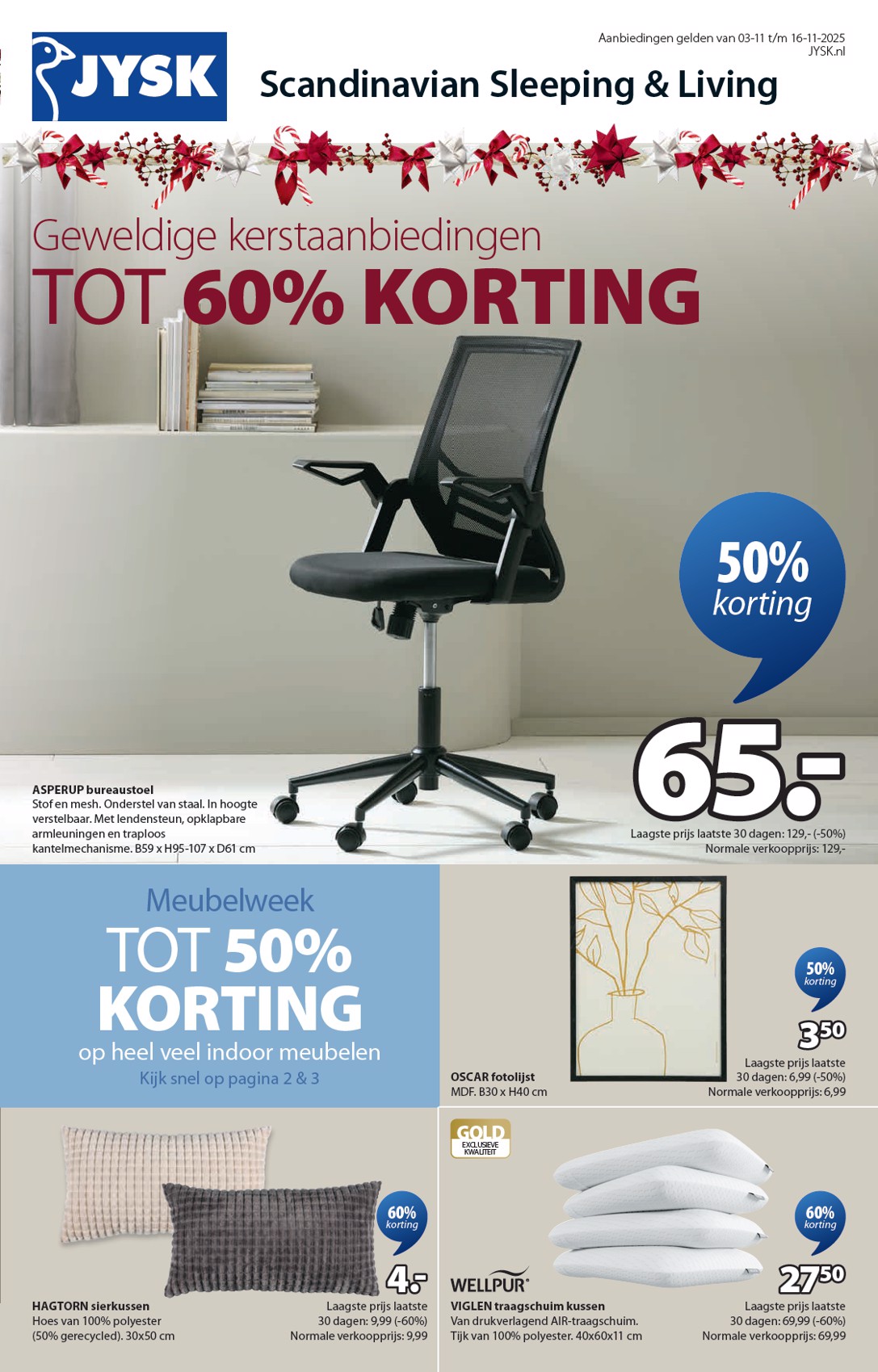 jysk - De JYSK folder geldig vanaf 03-11 t/m 16-11