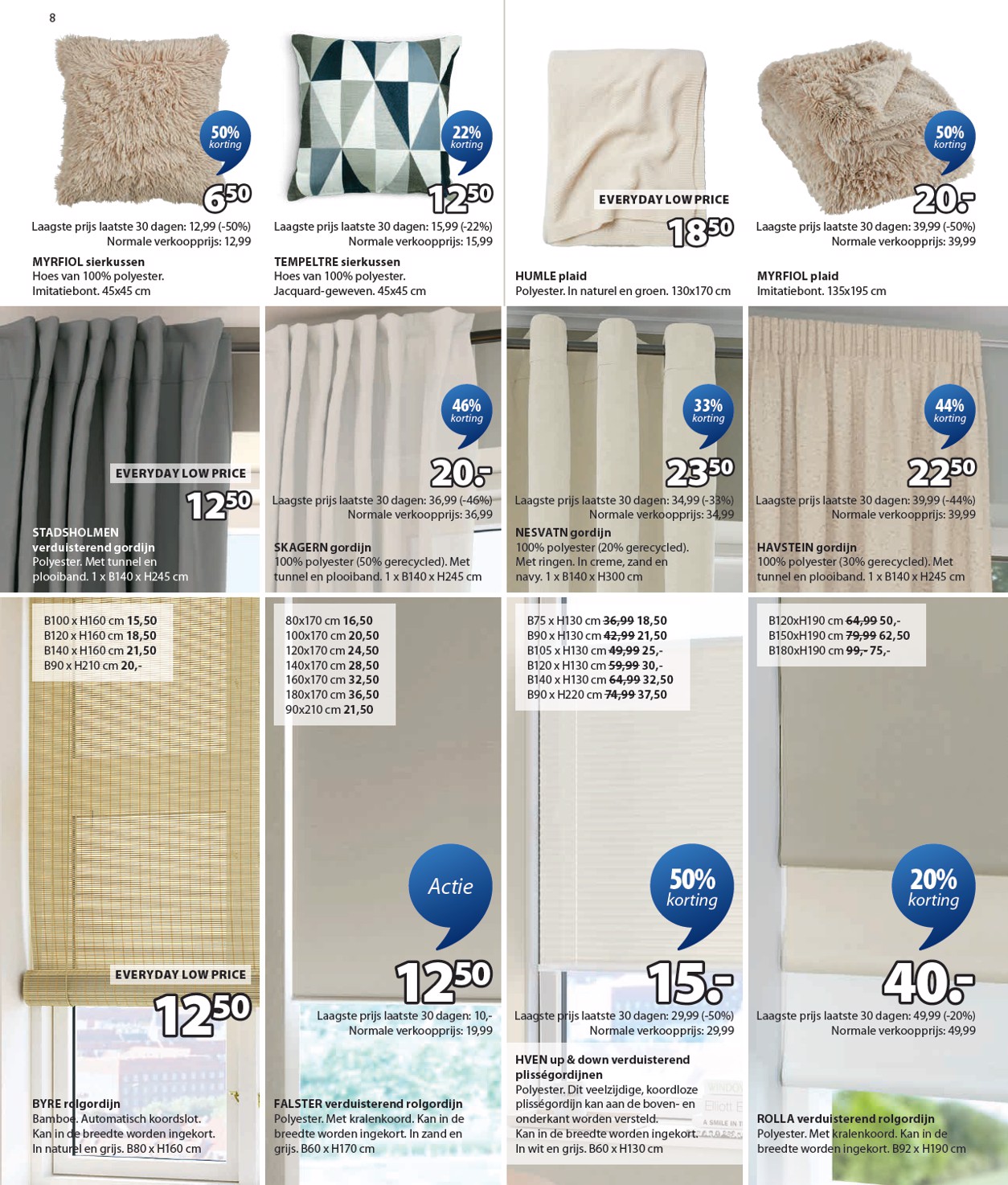 jysk - De JYSK folder geldig vanaf 05-01 t/m 18-01 - page: 8