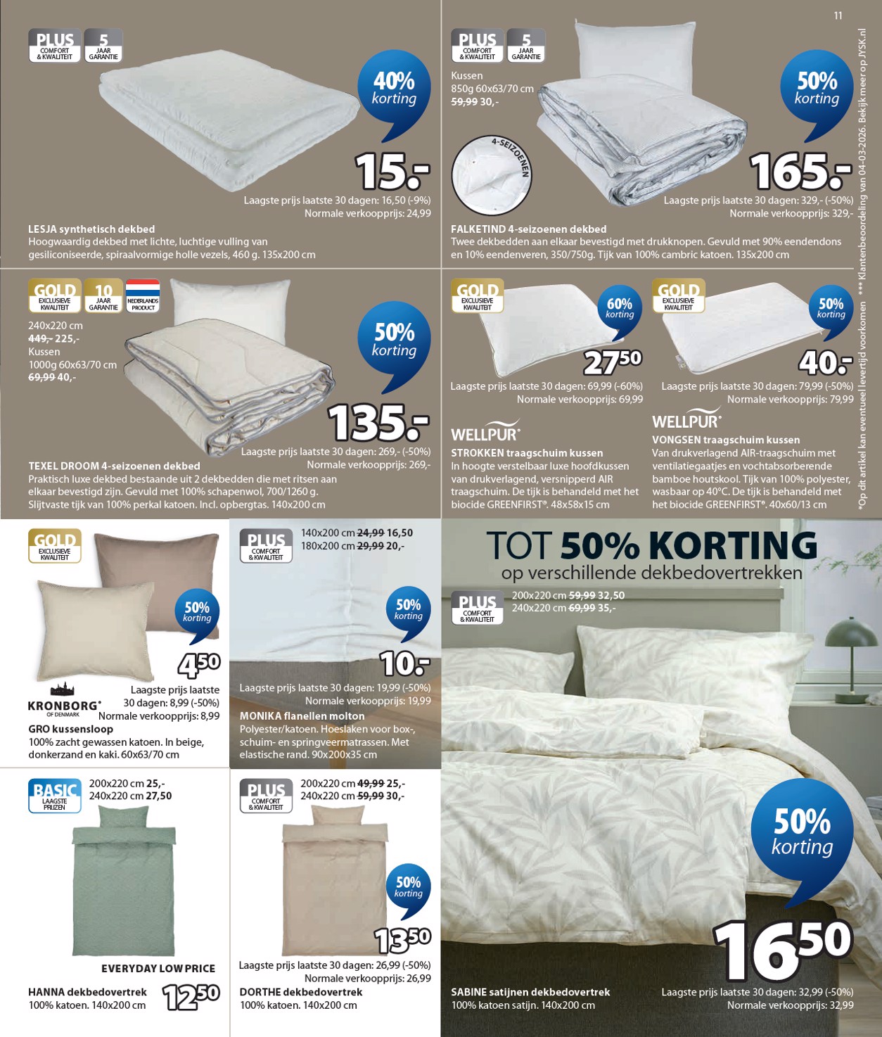jysk - Huidige JYSK folder geldig van maandag 13-04-2026 tot zondag 26-04-2026 - page: 11