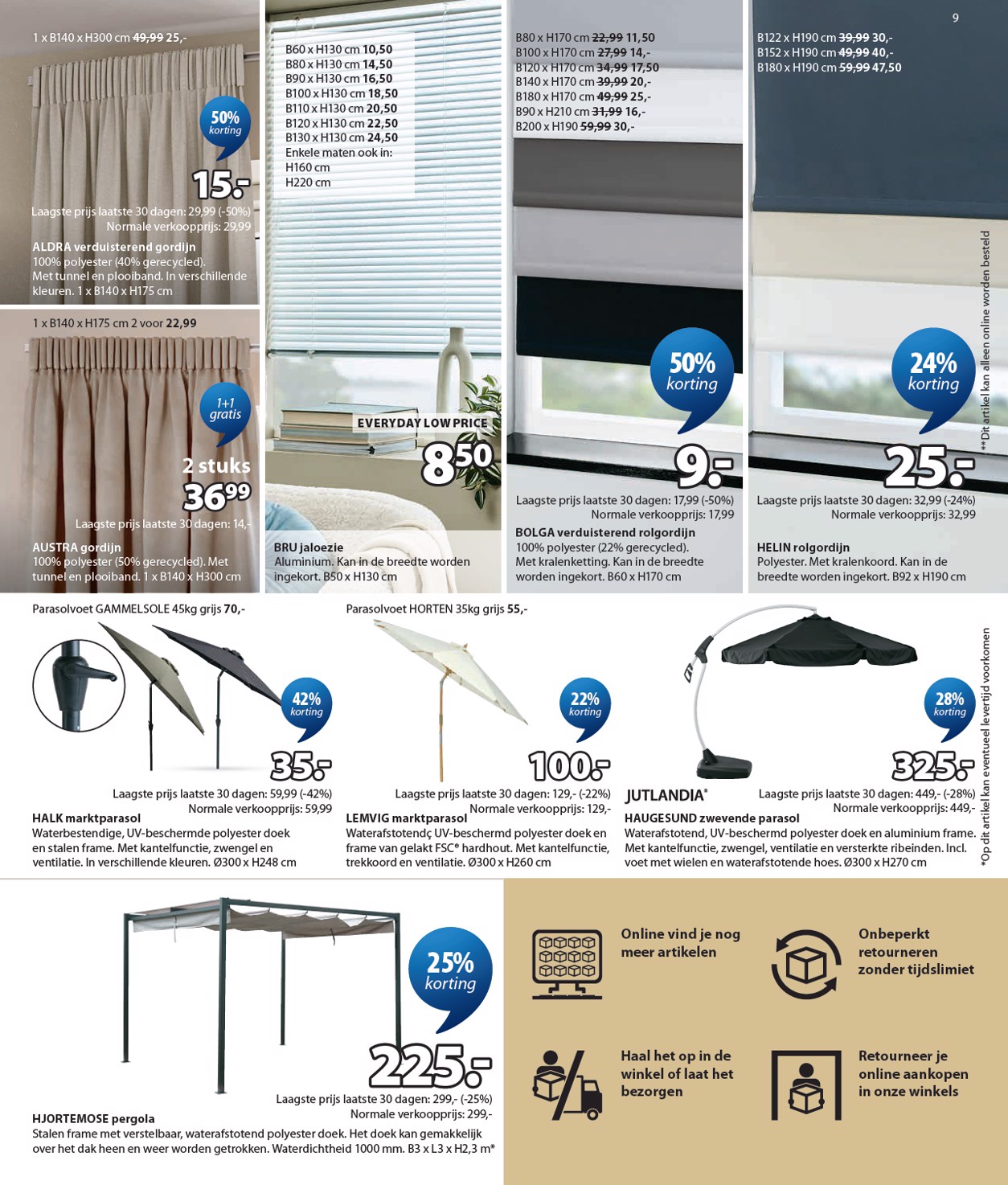 jysk - Huidige JYSK folder geldig van maandag 13-04-2026 tot zondag 26-04-2026 - page: 9