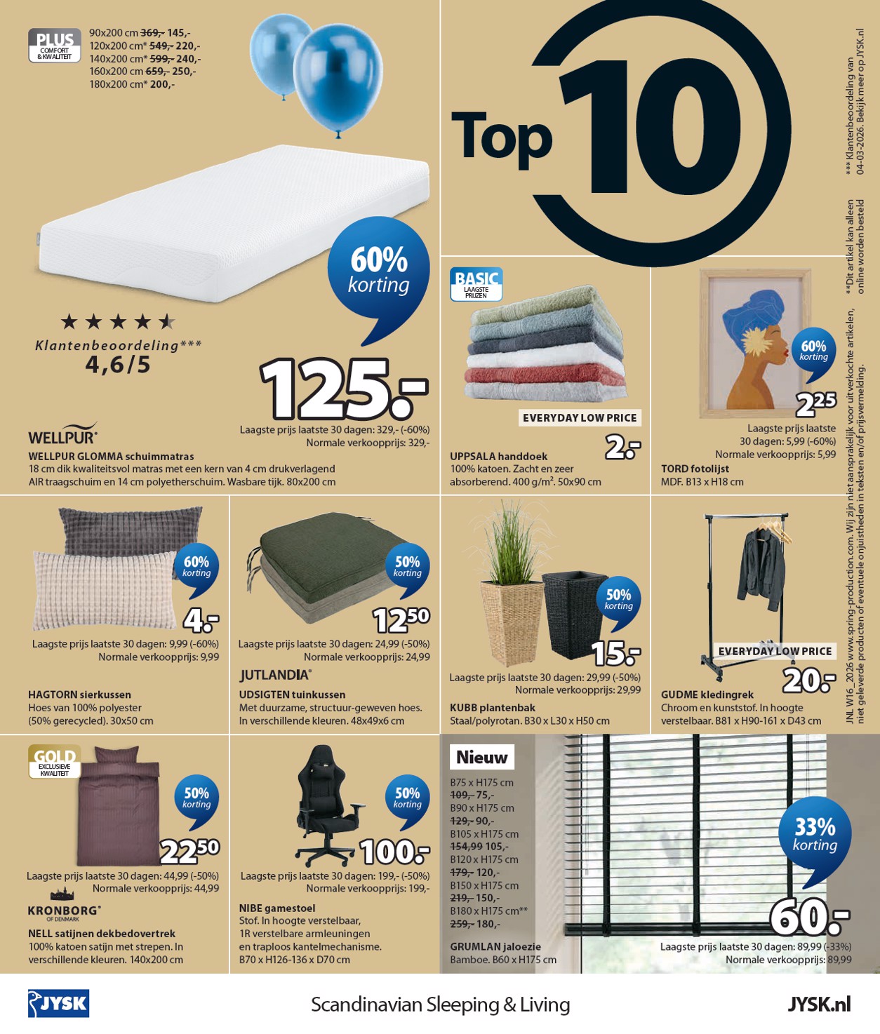 jysk - Huidige JYSK folder geldig van maandag 13-04-2026 tot zondag 26-04-2026 - page: 12