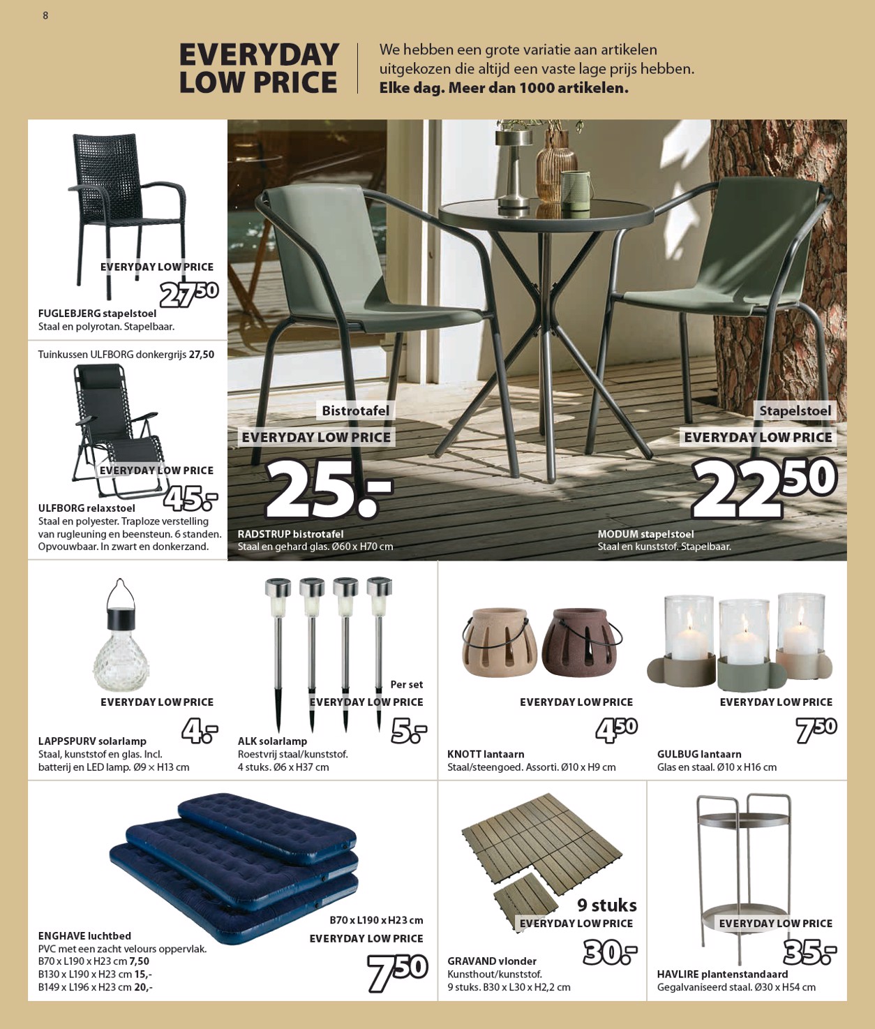 jysk - Huidige JYSK folder geldig van maandag 13-04-2026 tot zondag 26-04-2026 - page: 8