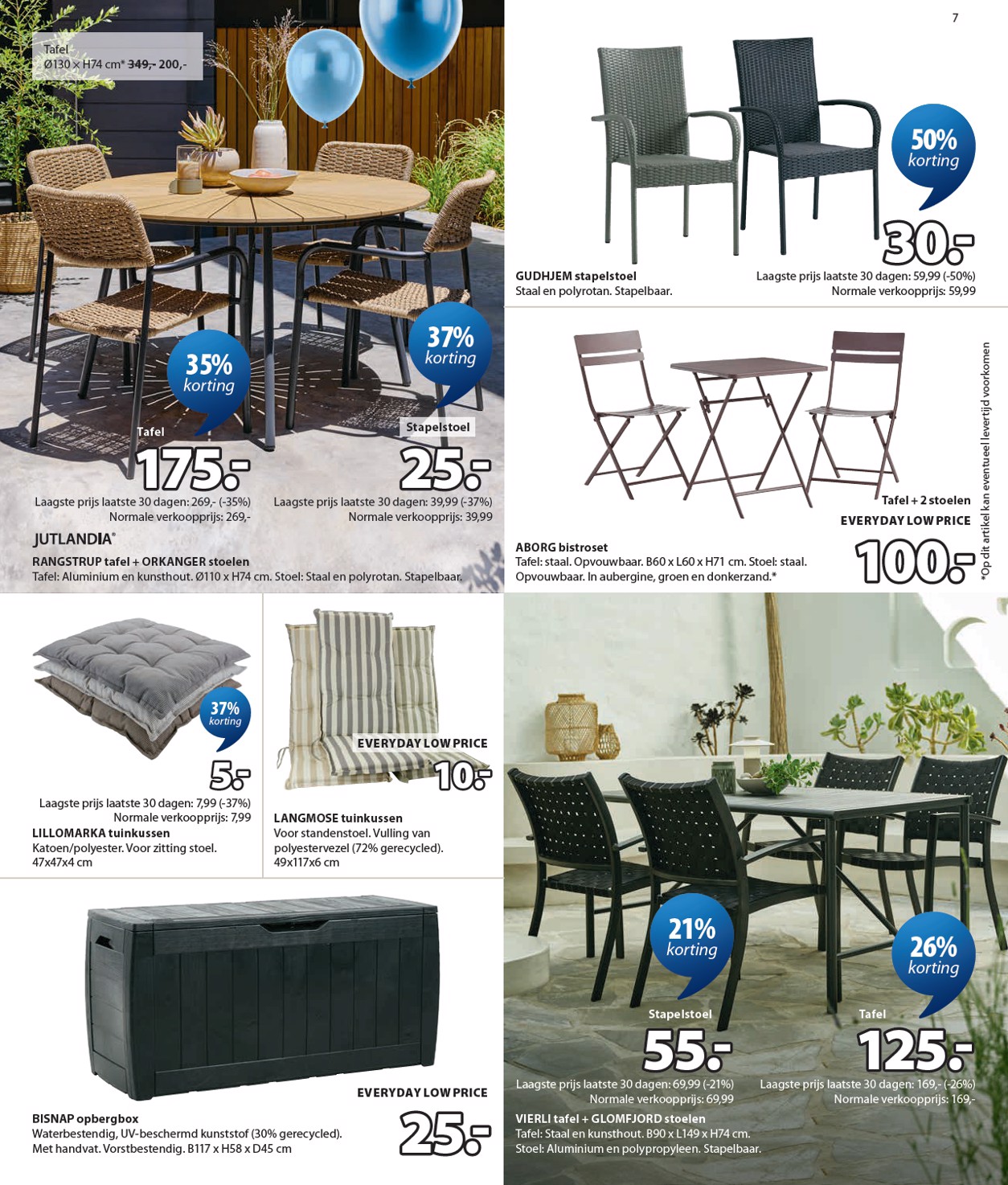 jysk - Huidige JYSK folder geldig van maandag 13-04-2026 tot zondag 26-04-2026 - page: 7