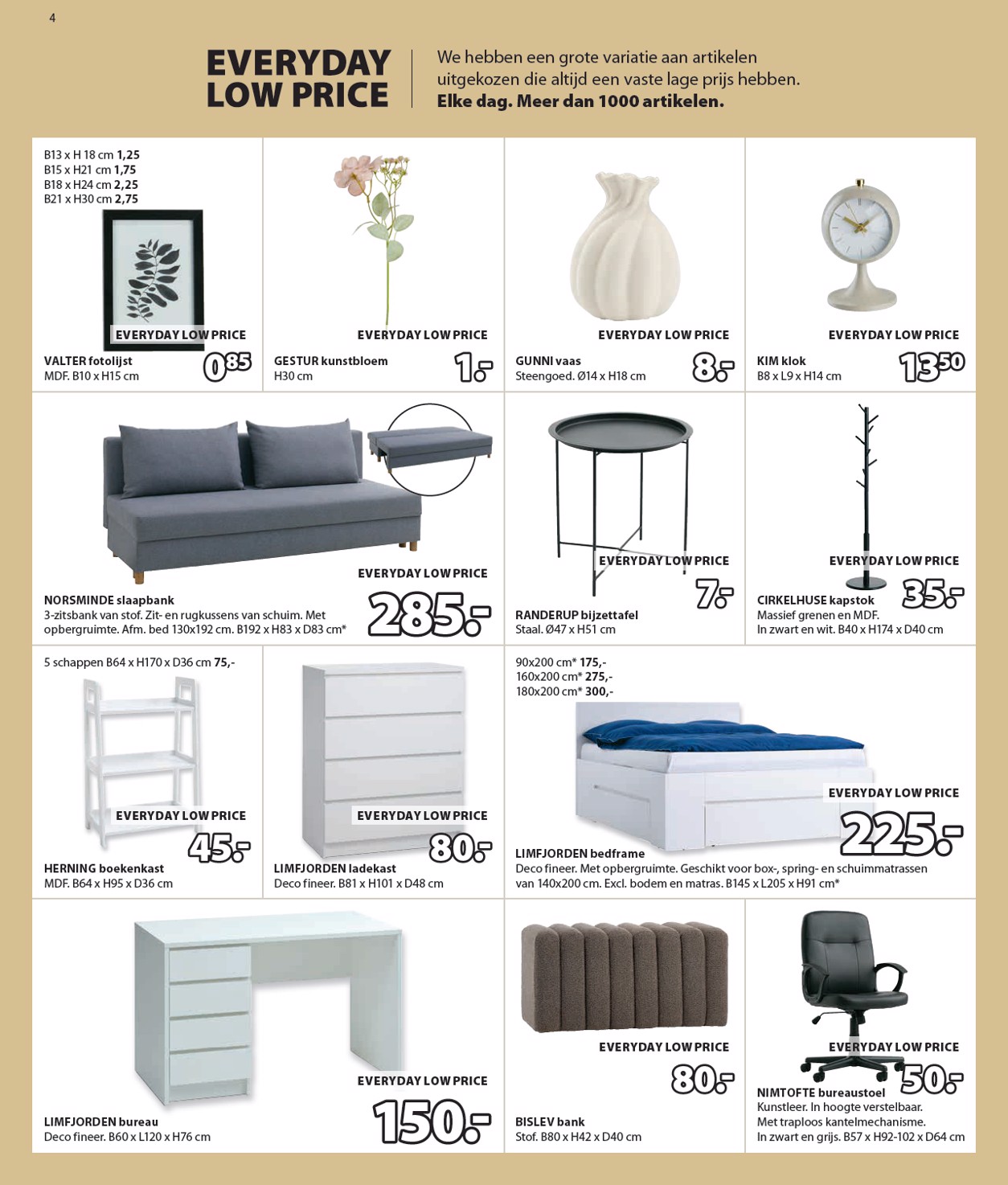 jysk - Huidige JYSK folder geldig van maandag 13-04-2026 tot zondag 26-04-2026 - page: 4