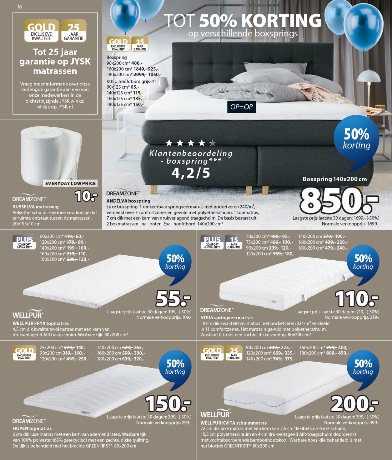 jysk - Huidige JYSK folder geldig van maandag 13-04-2026 tot zondag 26-04-2026 - page: 10