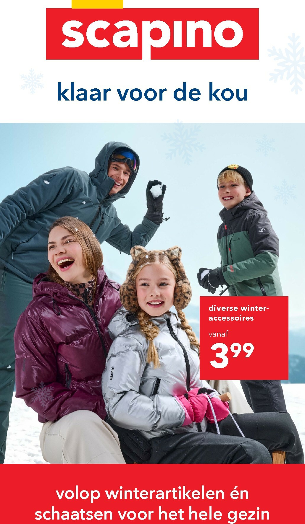 scapino - De Scapino - Klaar voor de kou folder geldig vanaf 12-01 t/m 25-01