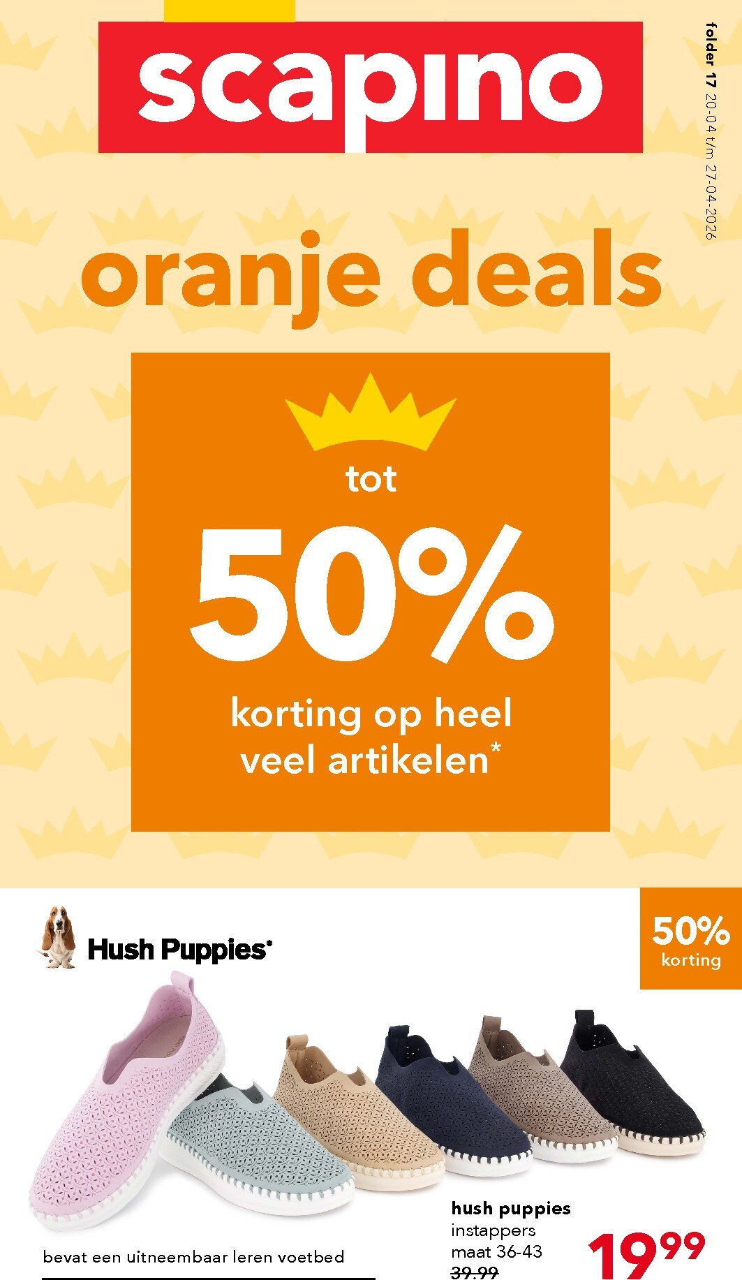 scapino - Huidige Scapino folder geldig van maandag 20-04-2026 tot maandag 27-04-2026 - page: 1