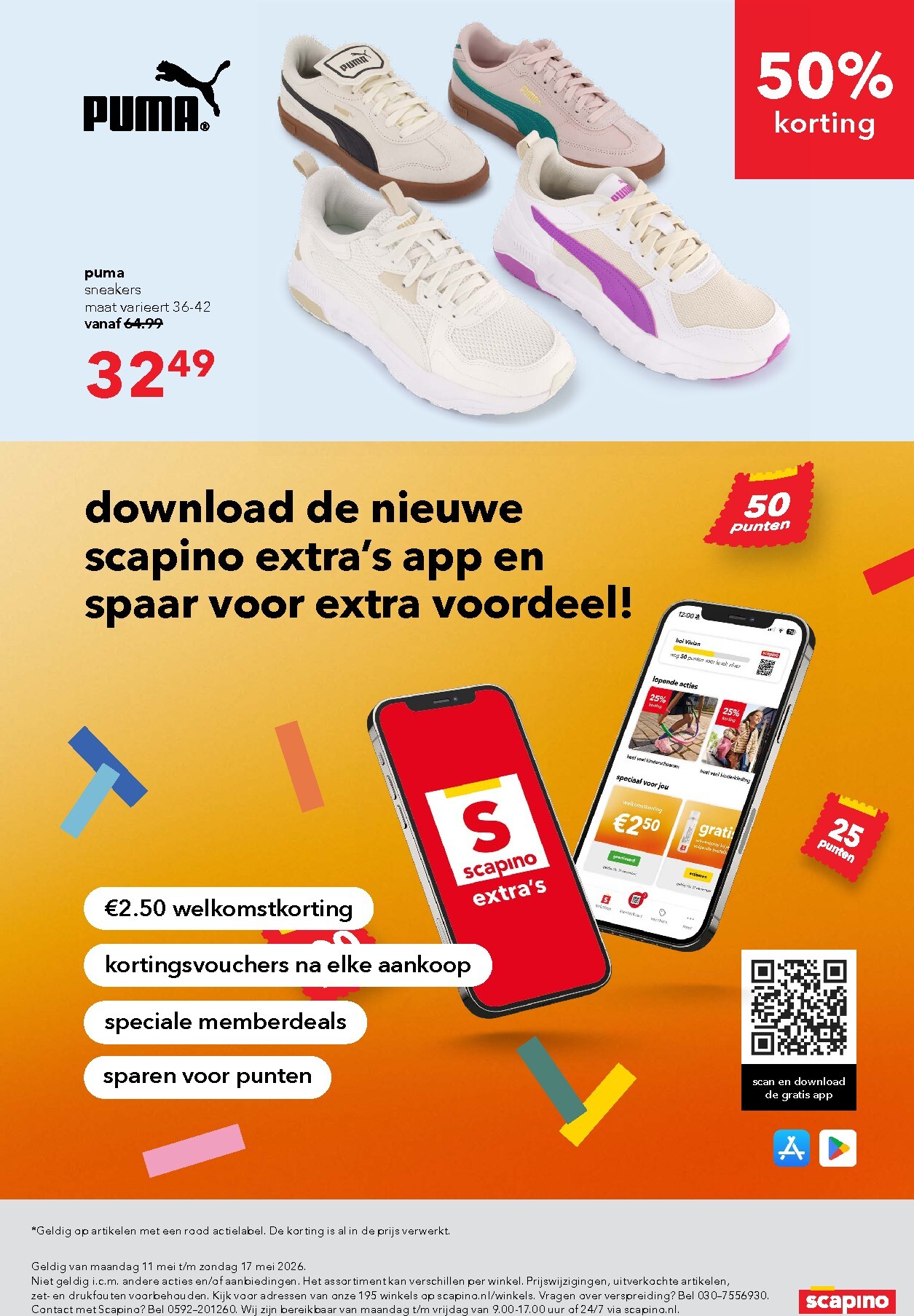 scapino - Huidige Scapino - -50 % folder geldig van maandag 11-05-2026 tot zondag 17-05-2026 - page: 3