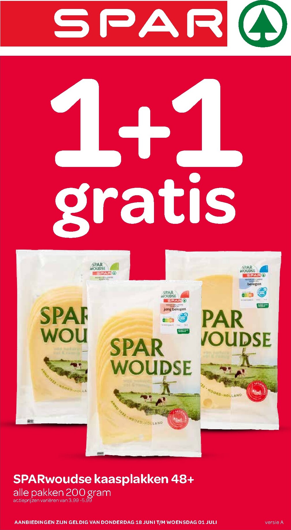 spar - Huidige SPAR folder geldig van donderdag 18-06-2026 tot woensdag 01-07-2026 - page: 1