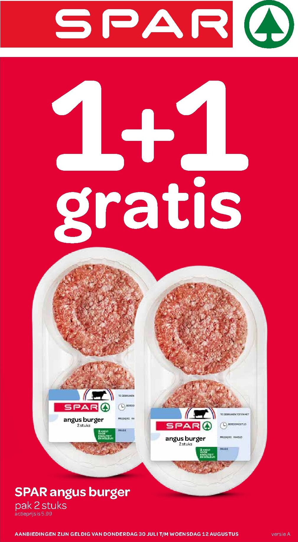 spar - Huidige SPAR folder geldig van donderdag 30-07-2026 tot woensdag 12-08-2026 - page: 1