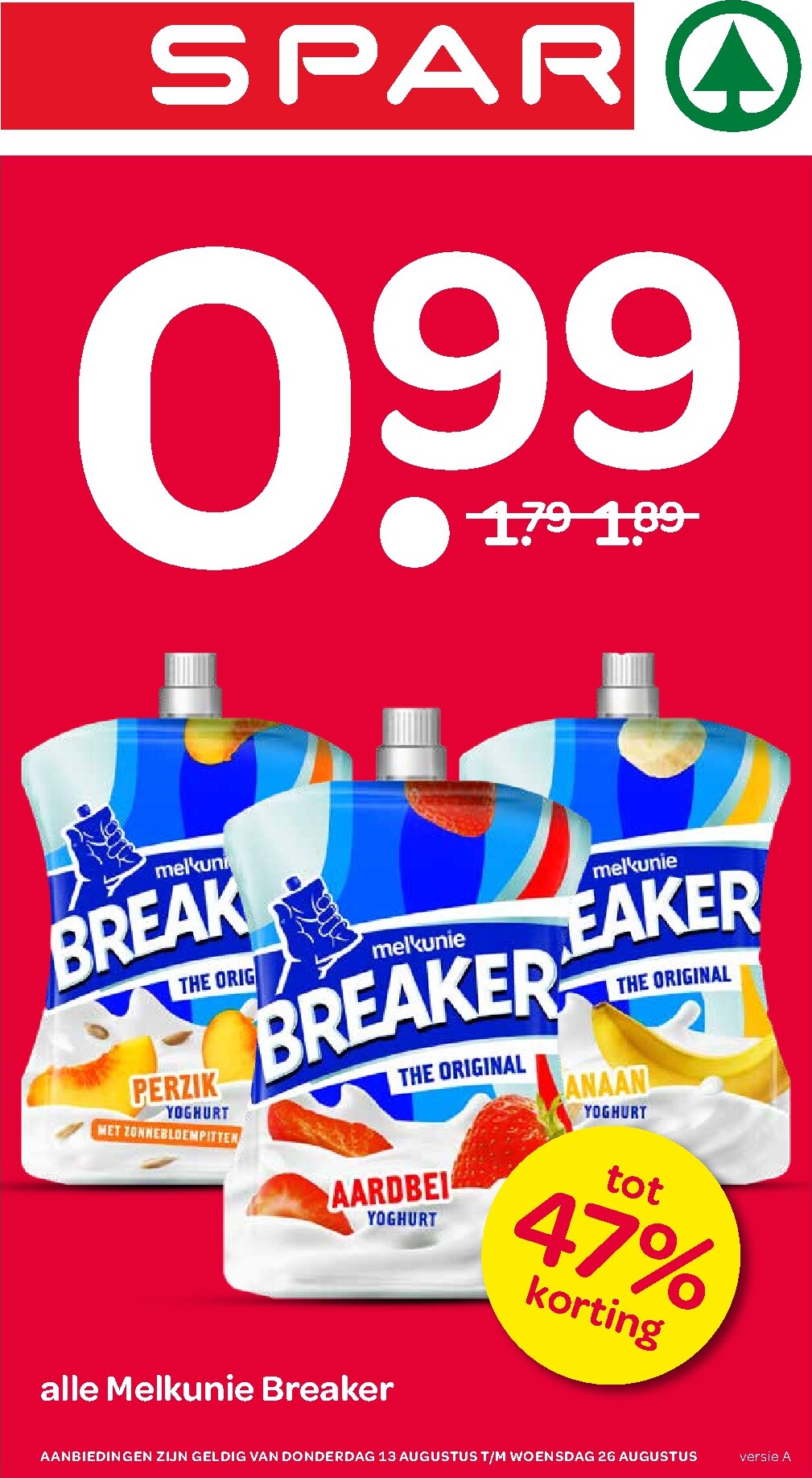 spar - Huidige SPAR folder geldig van donderdag 13-08-2026 tot woensdag 26-08-2026