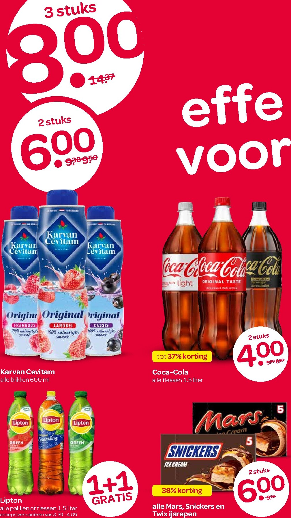 spar - Huidige SPAR folder geldig van donderdag 27-08-2026 tot woensdag 09-09-2026 - page: 4
