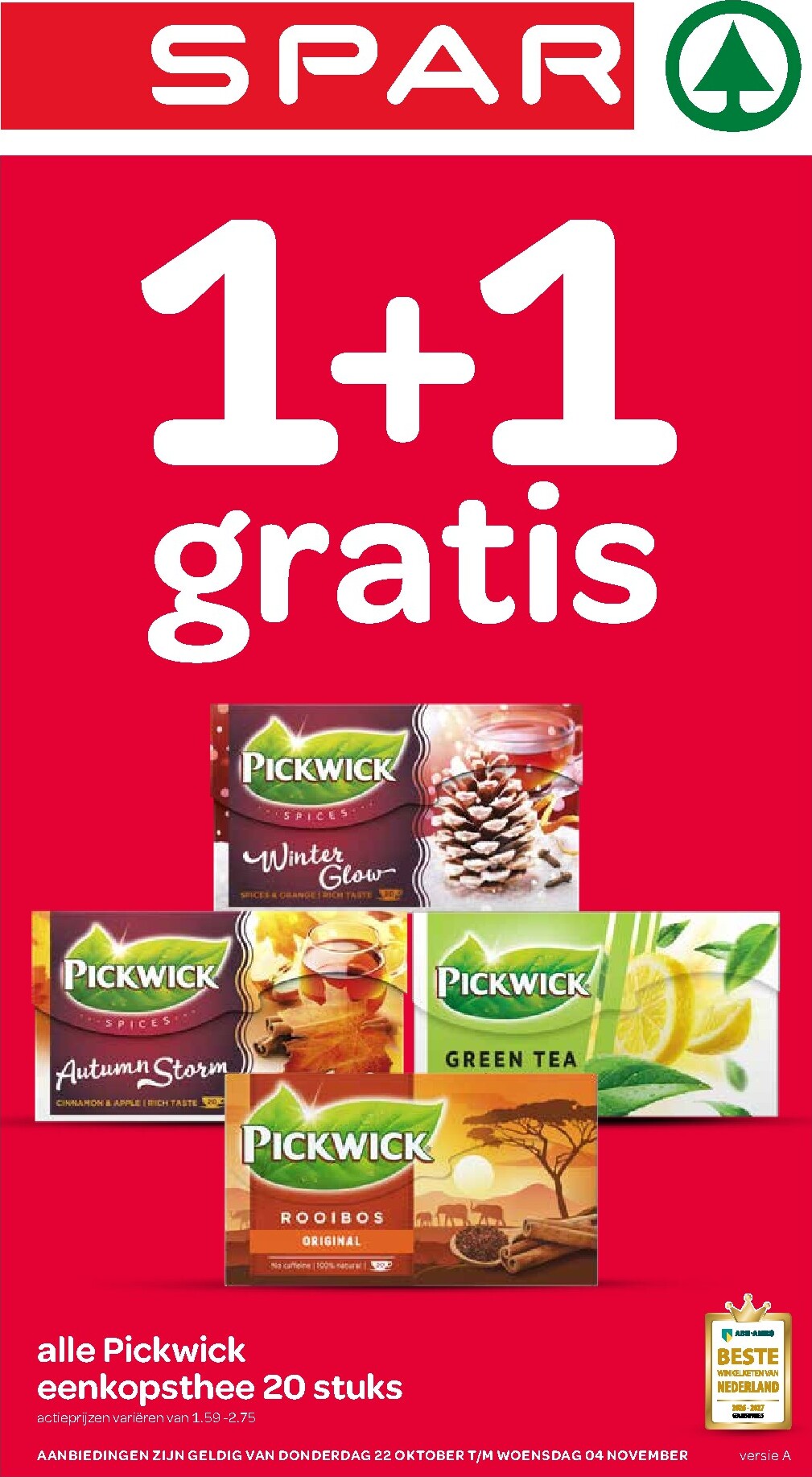 spar - Huidige SPAR folder geldig van donderdag 22-10-2026 tot woensdag 04-11-2026