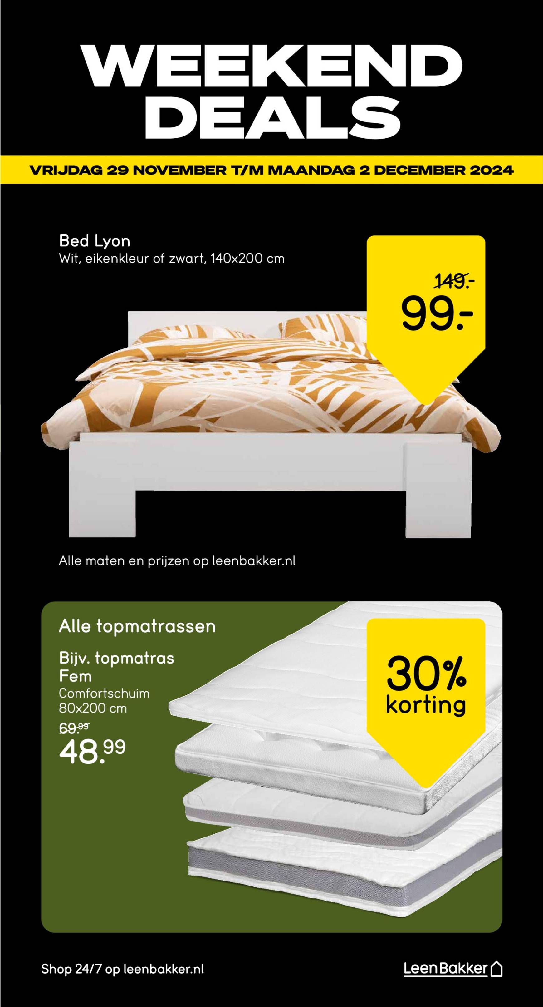 leen-bakker - Leen Bakker - Black Friday folder geldig vanaf 21-11 t/m 02-12 - page: 3