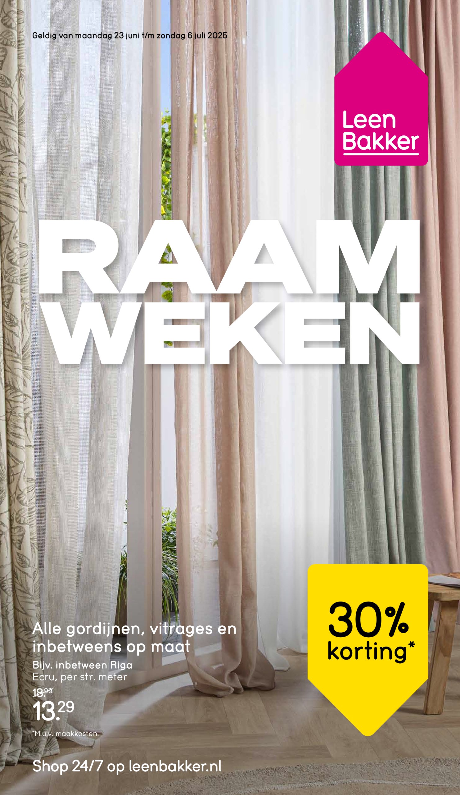 leen-bakker - Leen Bakker folder geldig vanaf 23-06 t/m 06-07