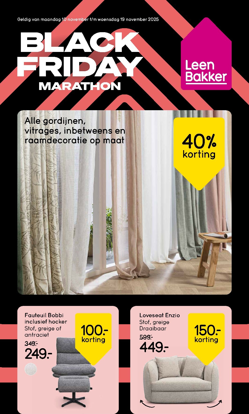 leen-bakker - De Leen Bakker folder geldig vanaf 10-11 t/m 19-11 - page: 1