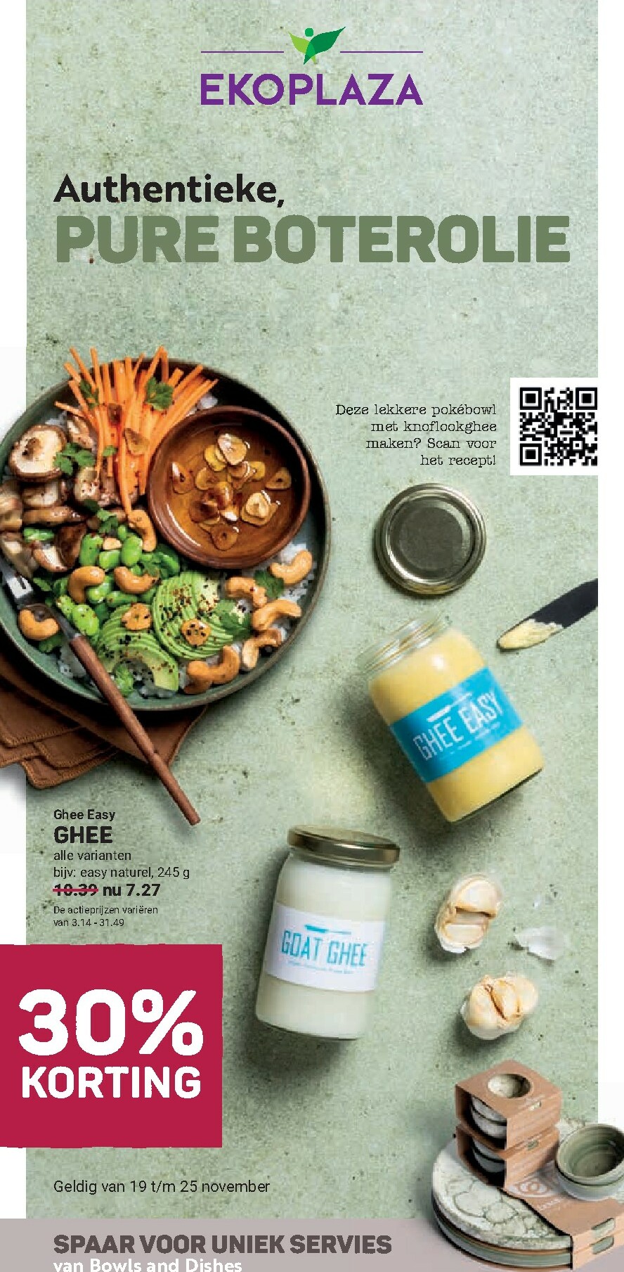 ekoplaza - De Ekoplaza folder geldig vanaf 19-11 t/m 25-11 - page: 1