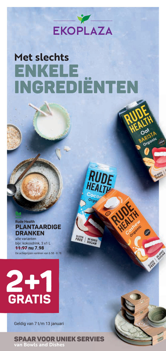 ekoplaza - De Ekoplaza folder geldig vanaf 07-01 t/m 13-01