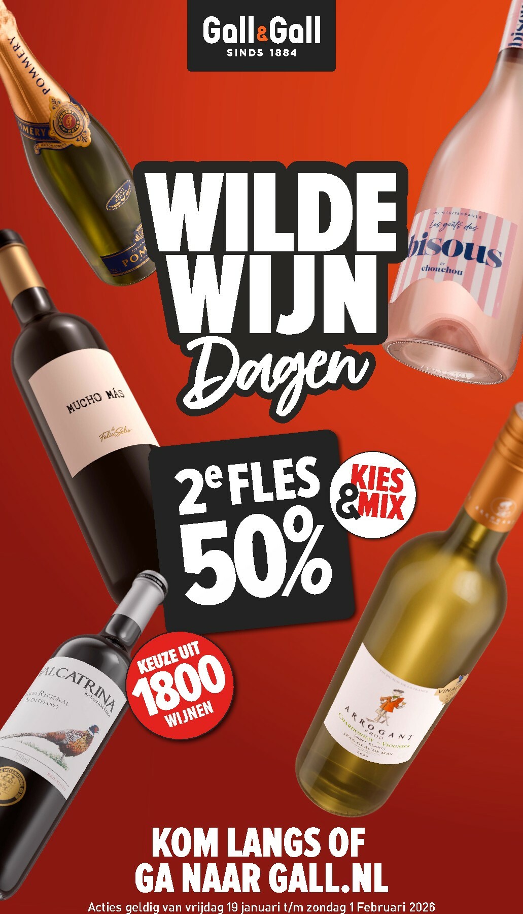 gall-gall - De Gall&Gall folder geldig vanaf 19-01 t/m 01-02 - page: 1