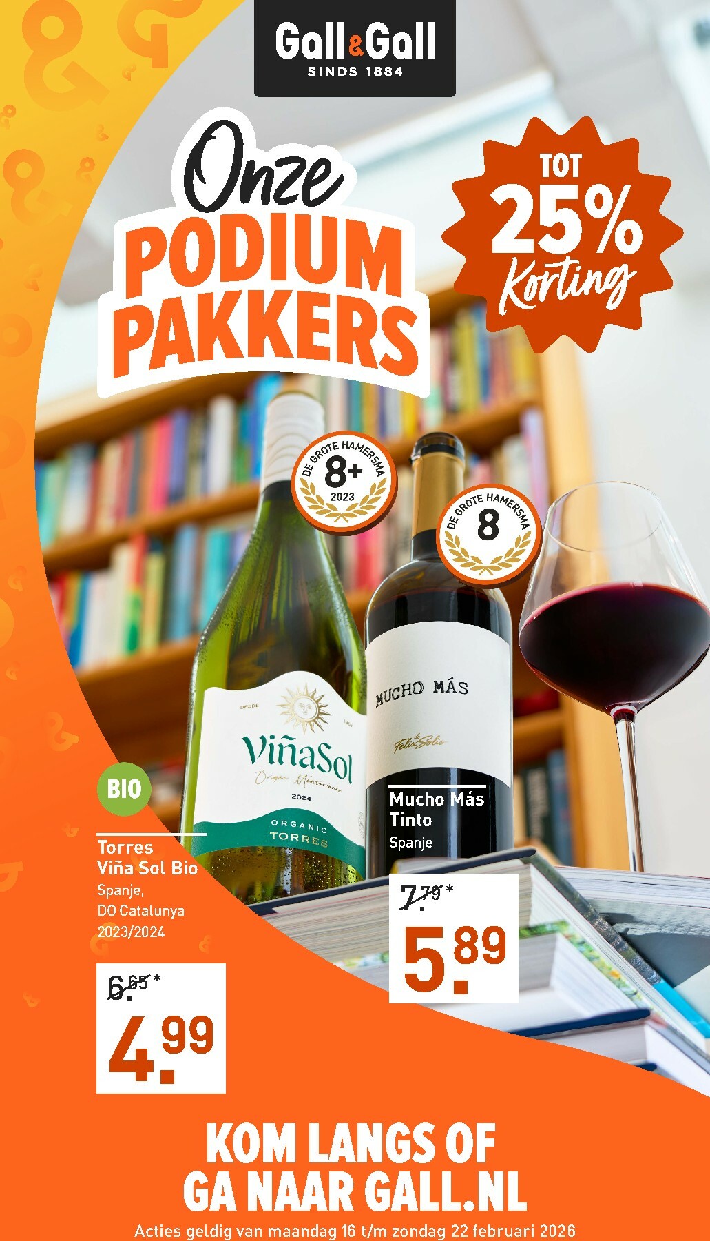 gall-gall - De Gall&Gall folder geldig vanaf 16-02-2026 t/m 22-02-2026 - page: 1