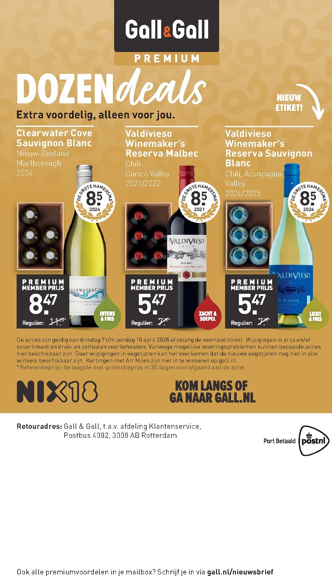 gall-gall - Huidige Gall&Gall Premium folder geldig van dinsdag 07-04-2026 tot zondag 19-04-2026 - page: 8