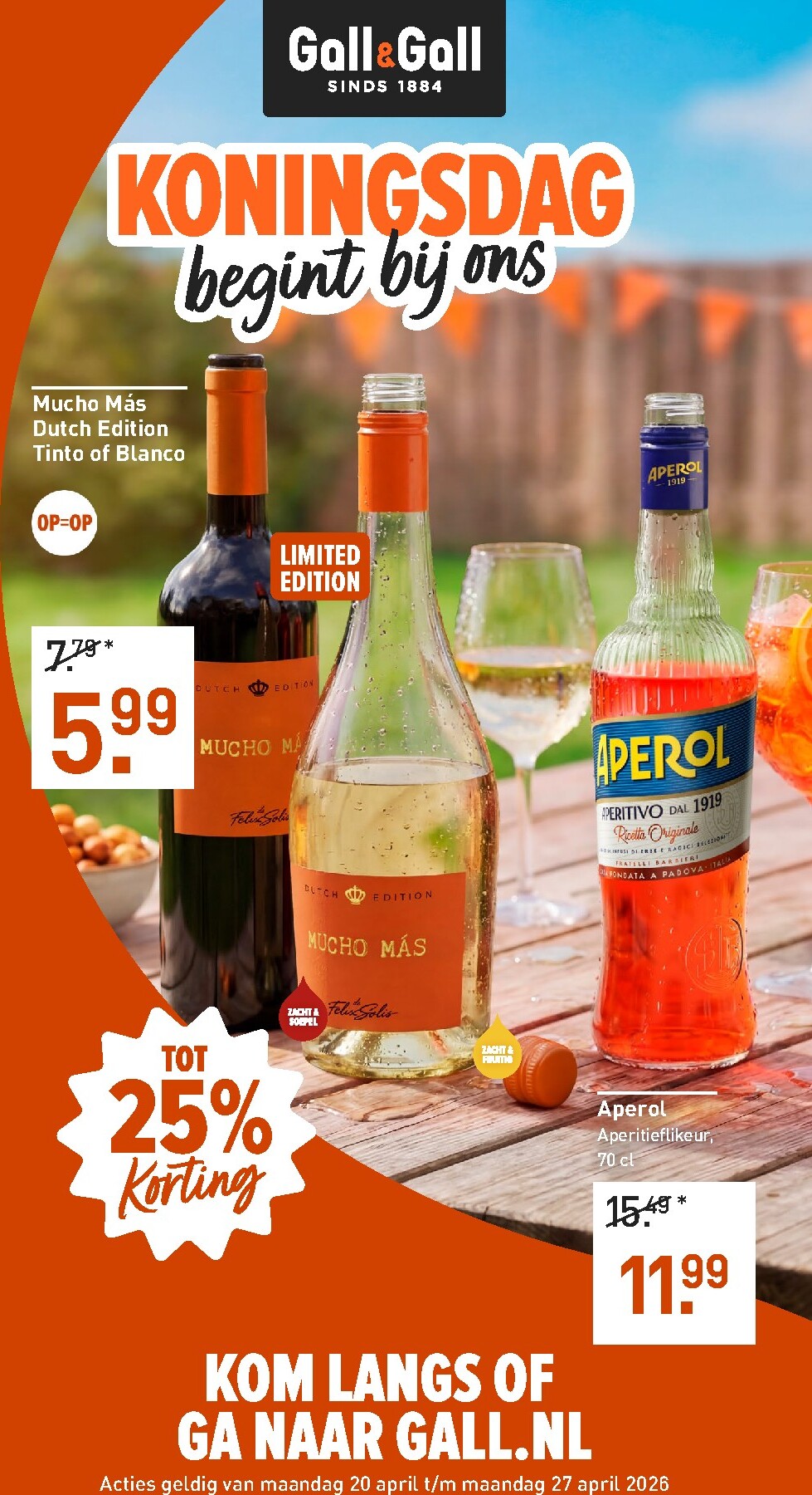 gall-gall - Huidige Gall&Gall folder geldig van maandag 20-04-2026 tot maandag 27-04-2026