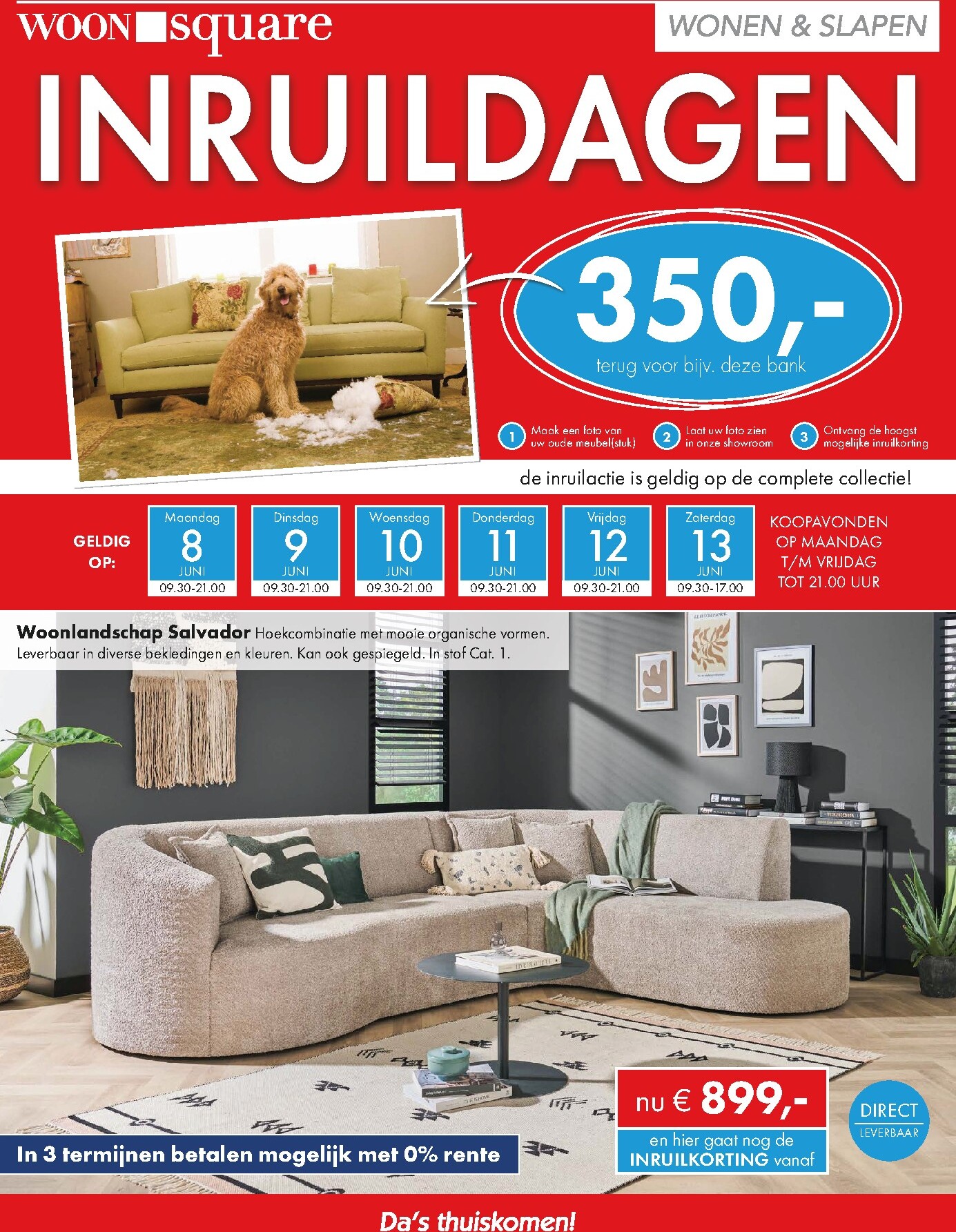 woonsquare - Woonsquare folder voor volgende week van maandag 08-06-2026 tot zaterdag 13-06-2026 - page: 1