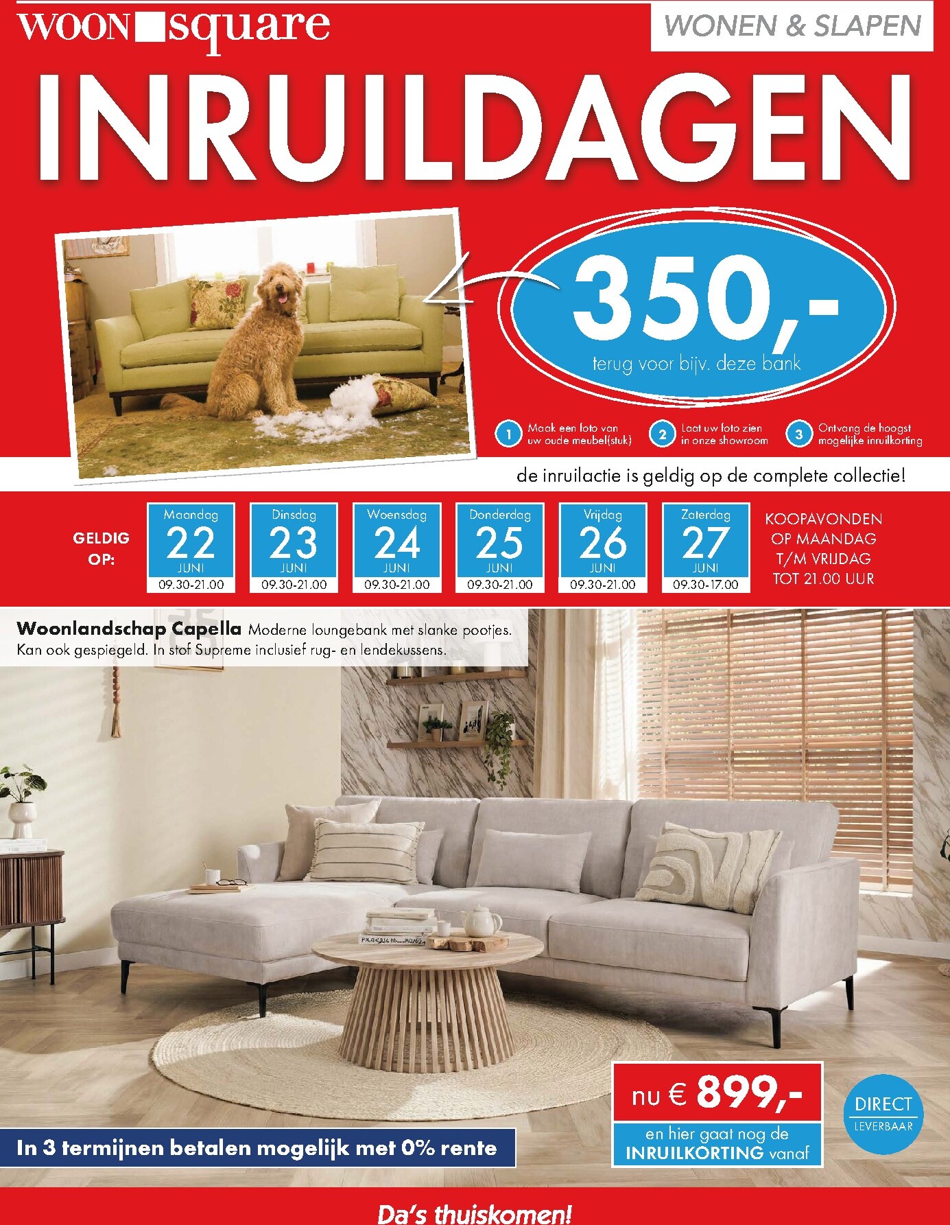 woonsquare - Woonsquare folder voor volgende week van maandag 22-06-2026 tot zaterdag 27-06-2026 - page: 1
