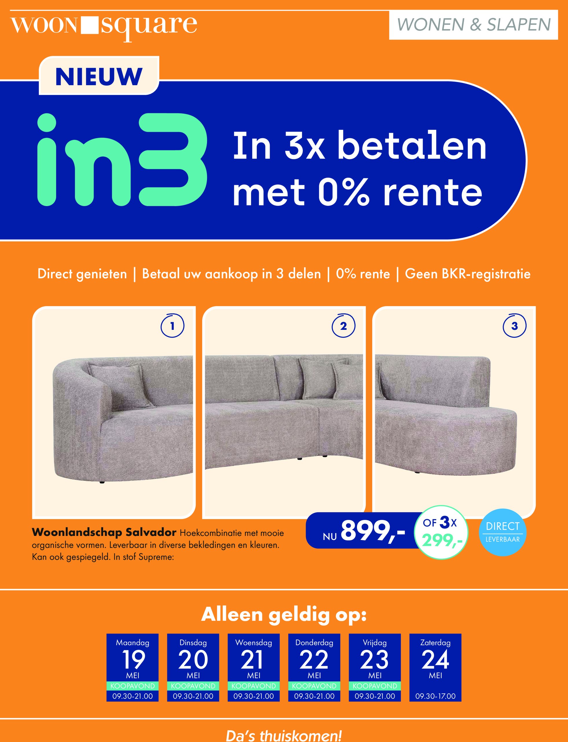 woonsquare - Woonsquare folder geldig vanaf 19-05 t/m 24-05