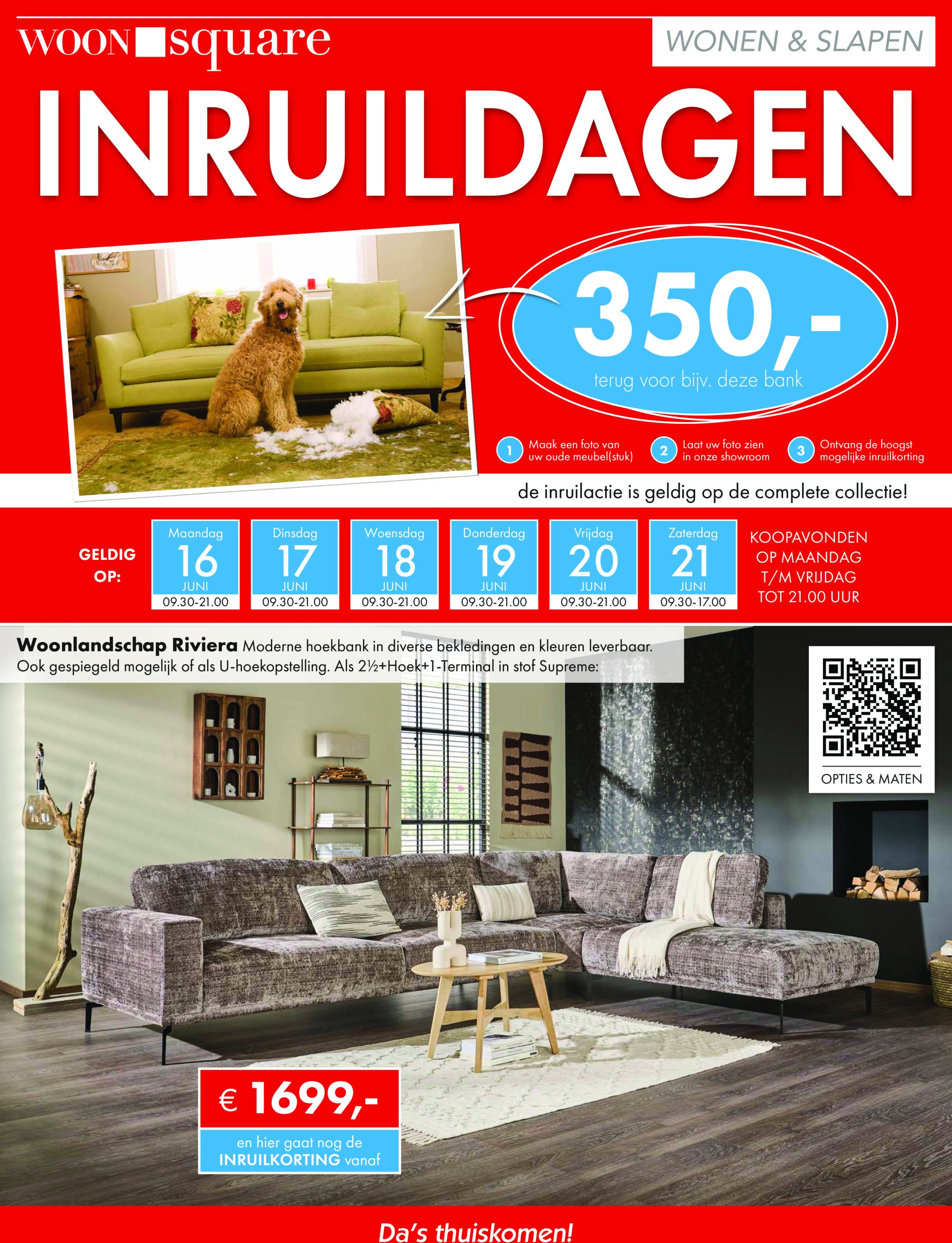 woonsquare - Woonsquare folder geldig vanaf 16-06 t/m 21-06