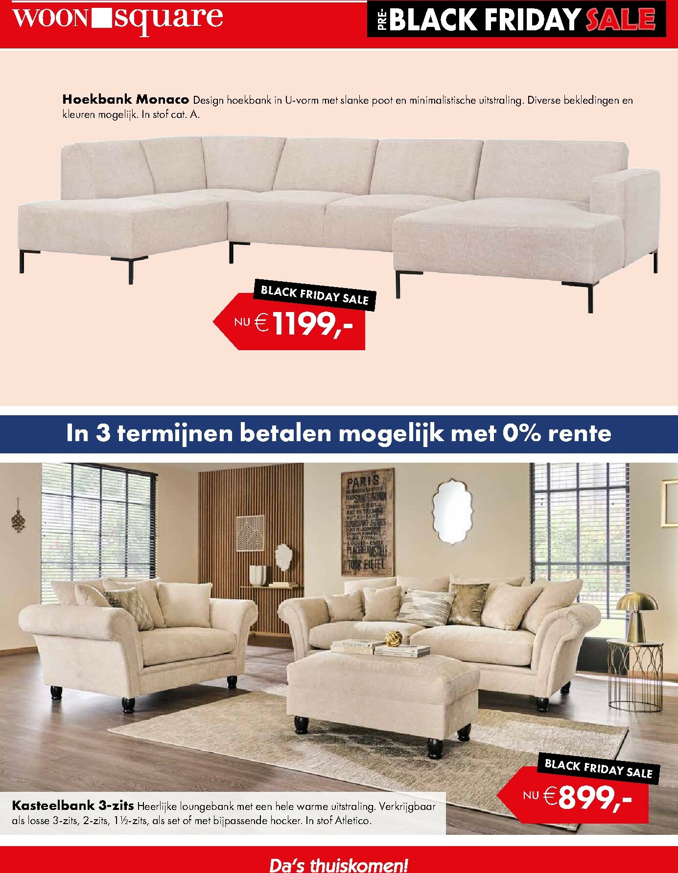 woonsquare - De Woonsquare - Black Friday folder geldig vanaf 10-11 t/m 15-11 - page: 8