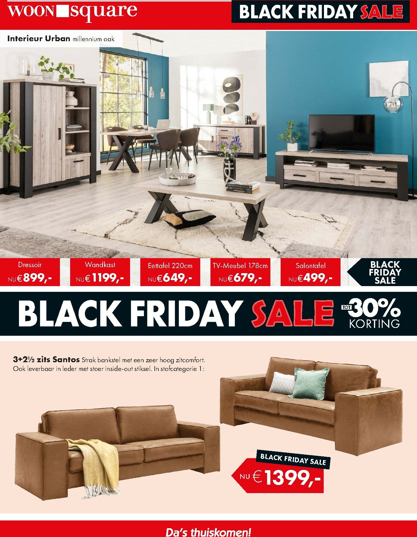 woonsquare - De Woonsquare - Black Friday folder geldig vanaf 24-11 t/m 29-11 - page: 2