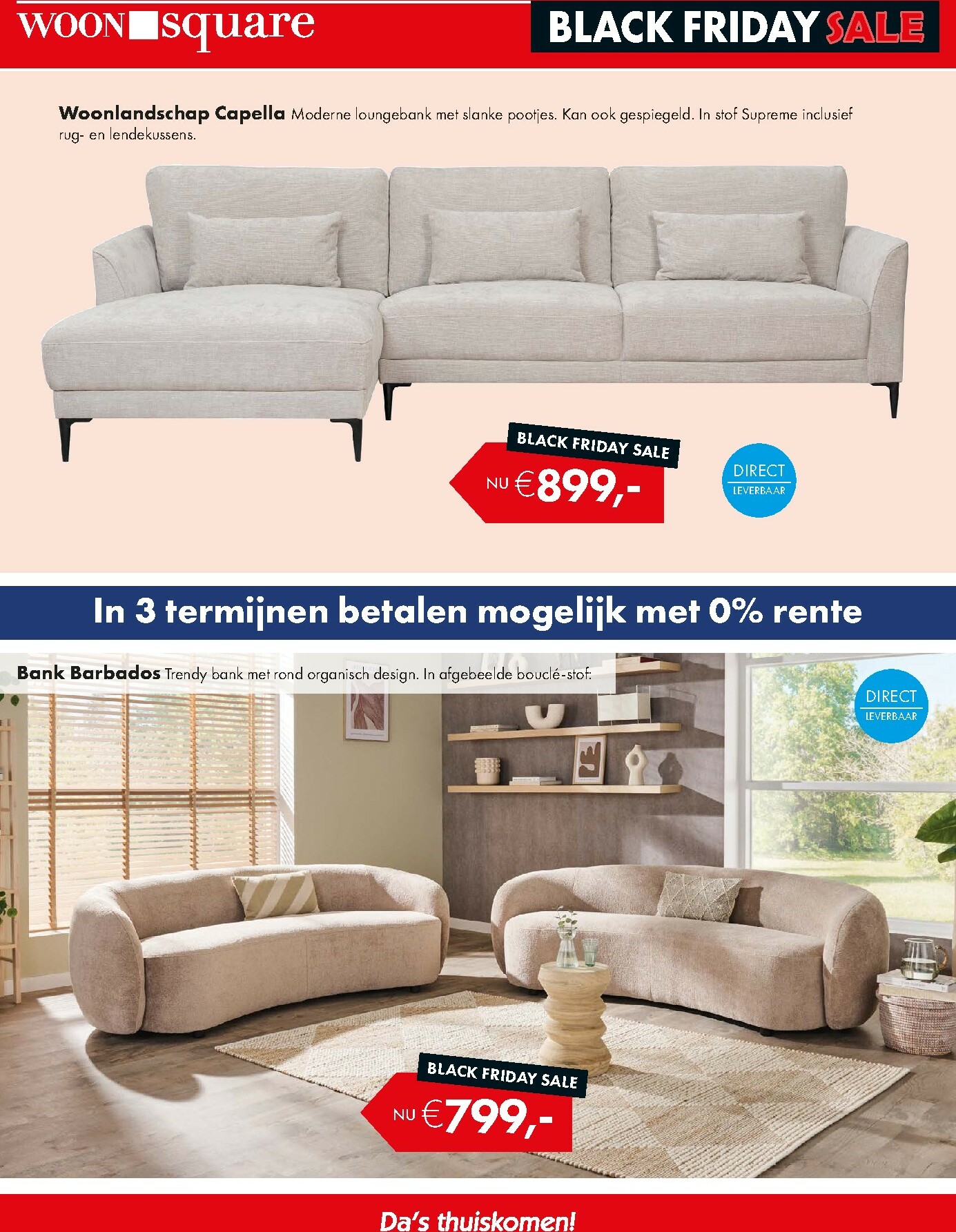 woonsquare - De Woonsquare - Black Friday folder geldig vanaf 24-11 t/m 29-11 - page: 3