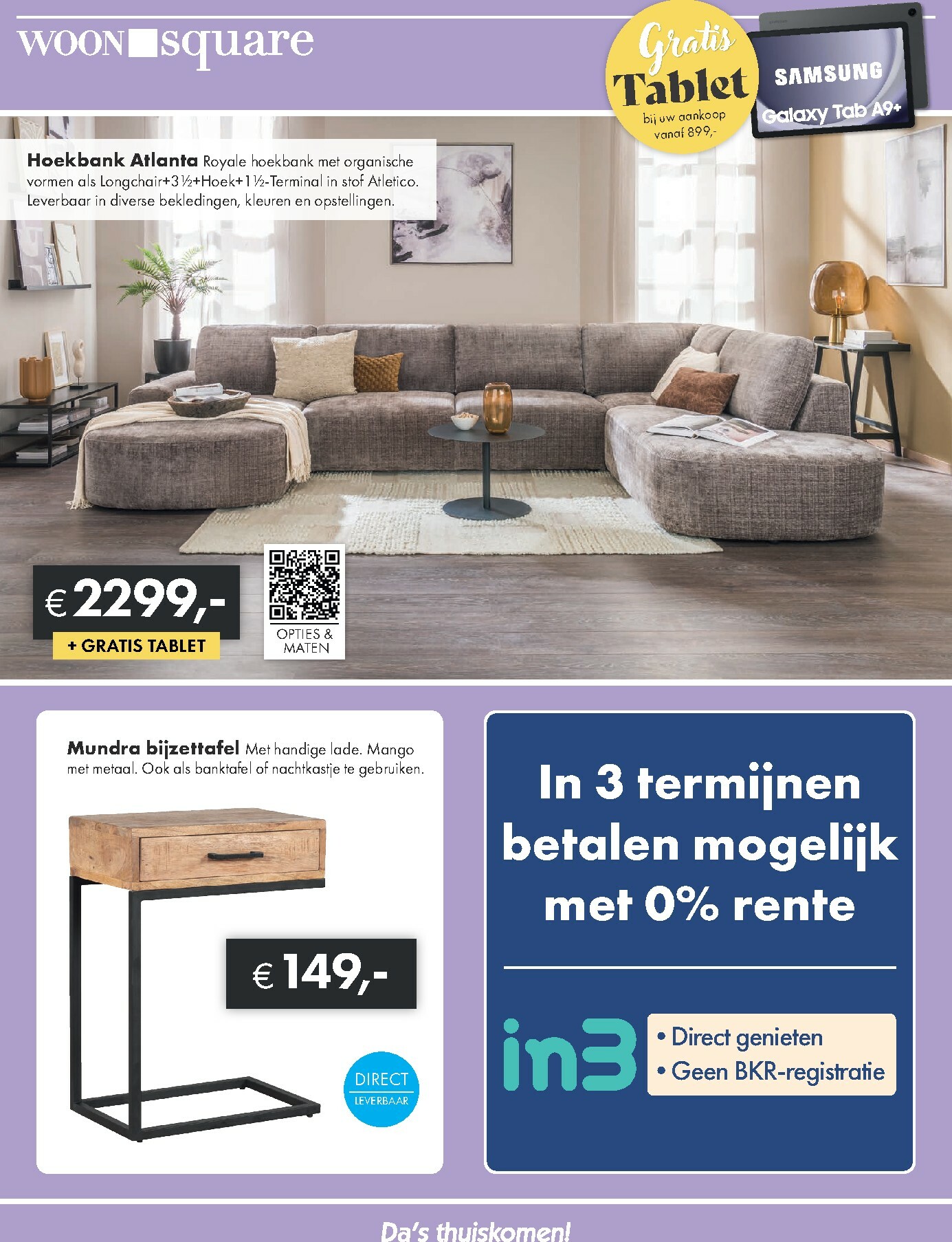 woonsquare - De Woonsquare folder geldig vanaf 08-12 t/m 13-12 - page: 9