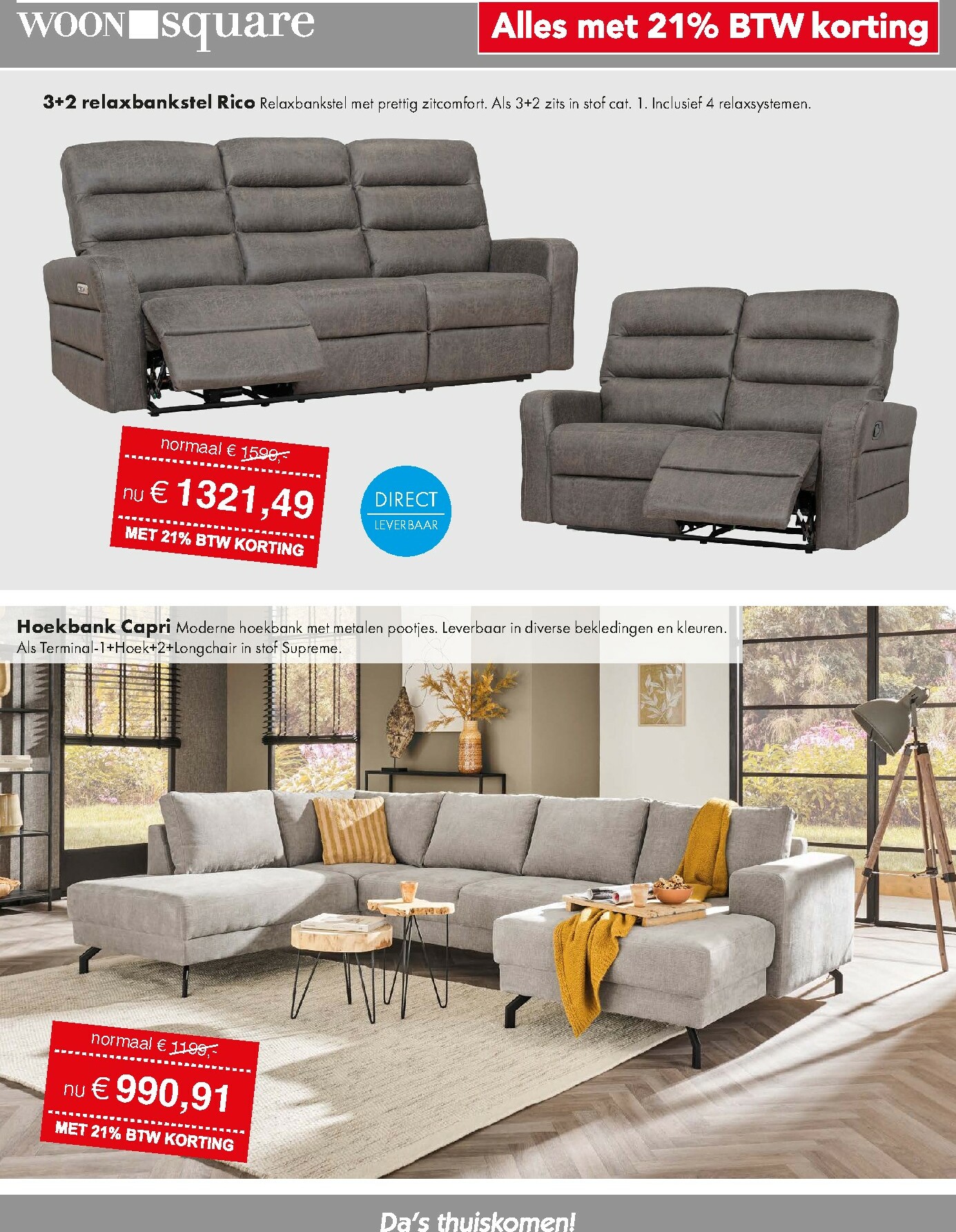 woonsquare - De Woonsquare folder geldig vanaf 05-01 t/m 10-01 - page: 9