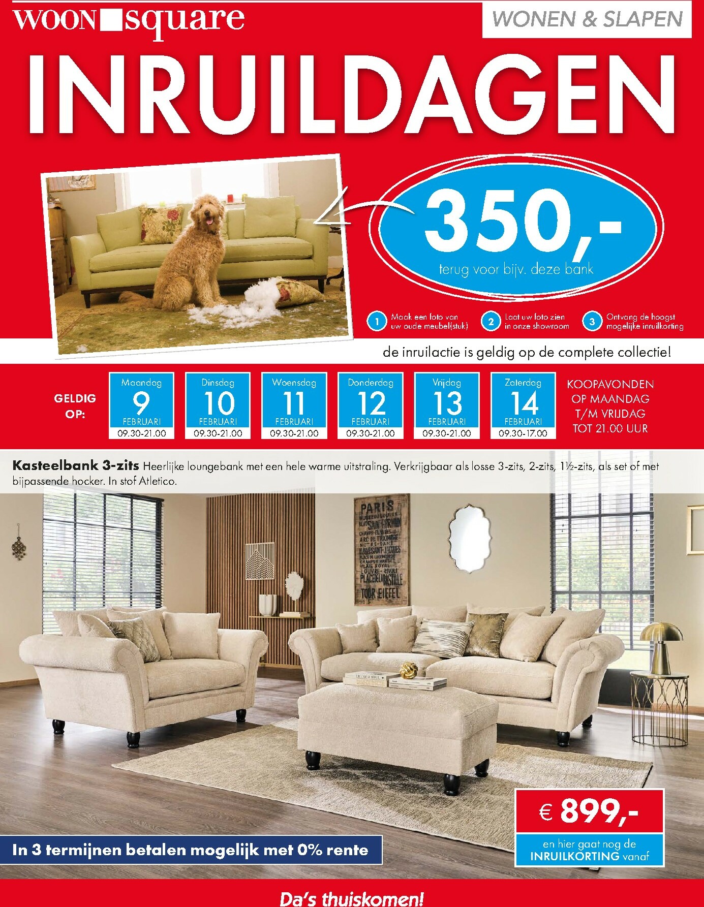 woonsquare - De Woonsquare folder geldig vanaf 09-02-2026 t/m 14-02-2026 - page: 1