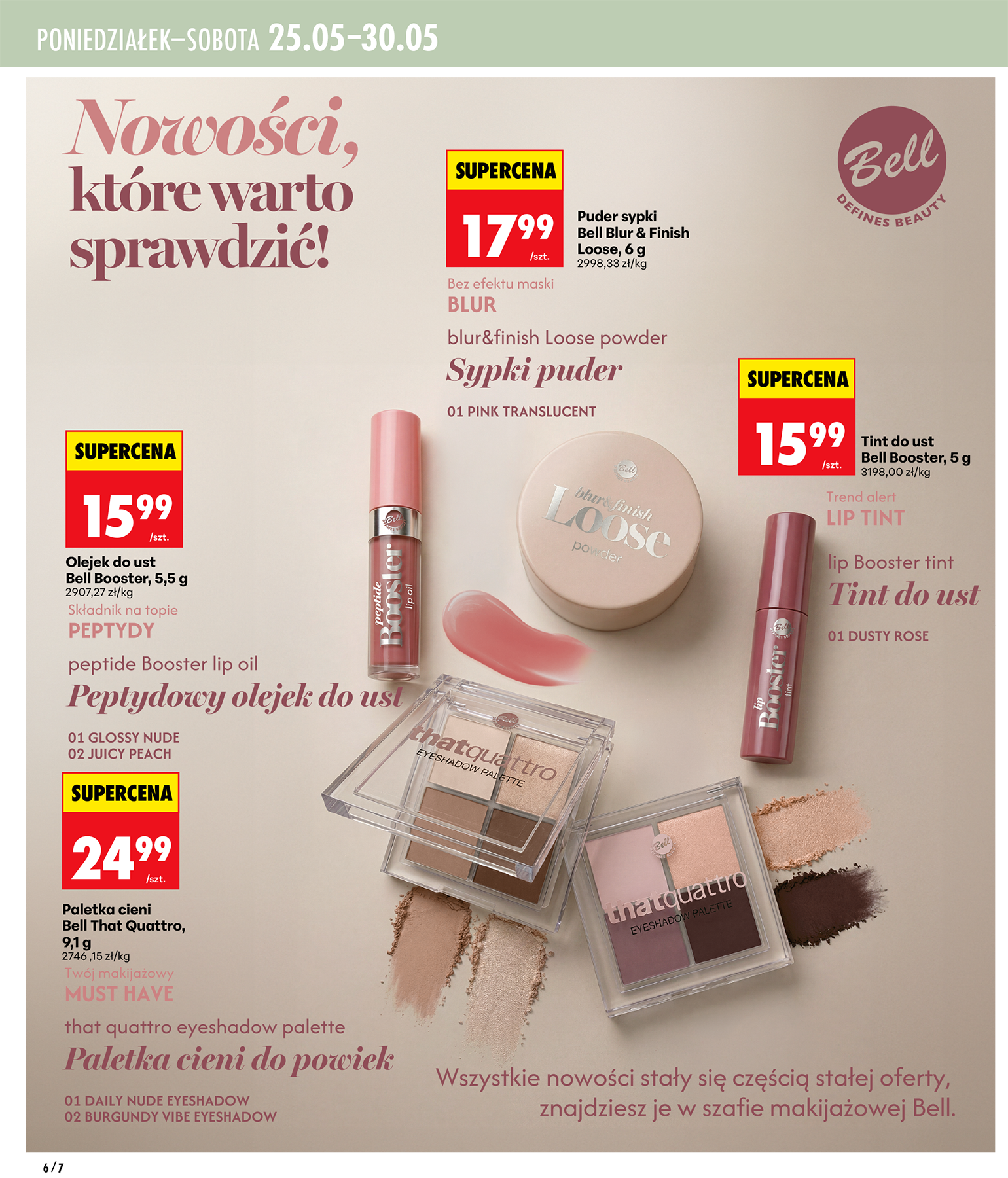 biedronka - Aktualna gazetka Biedronka - Mamy piękne strony ważna od 21.05.2026 do 30.05.2026 - page: 6