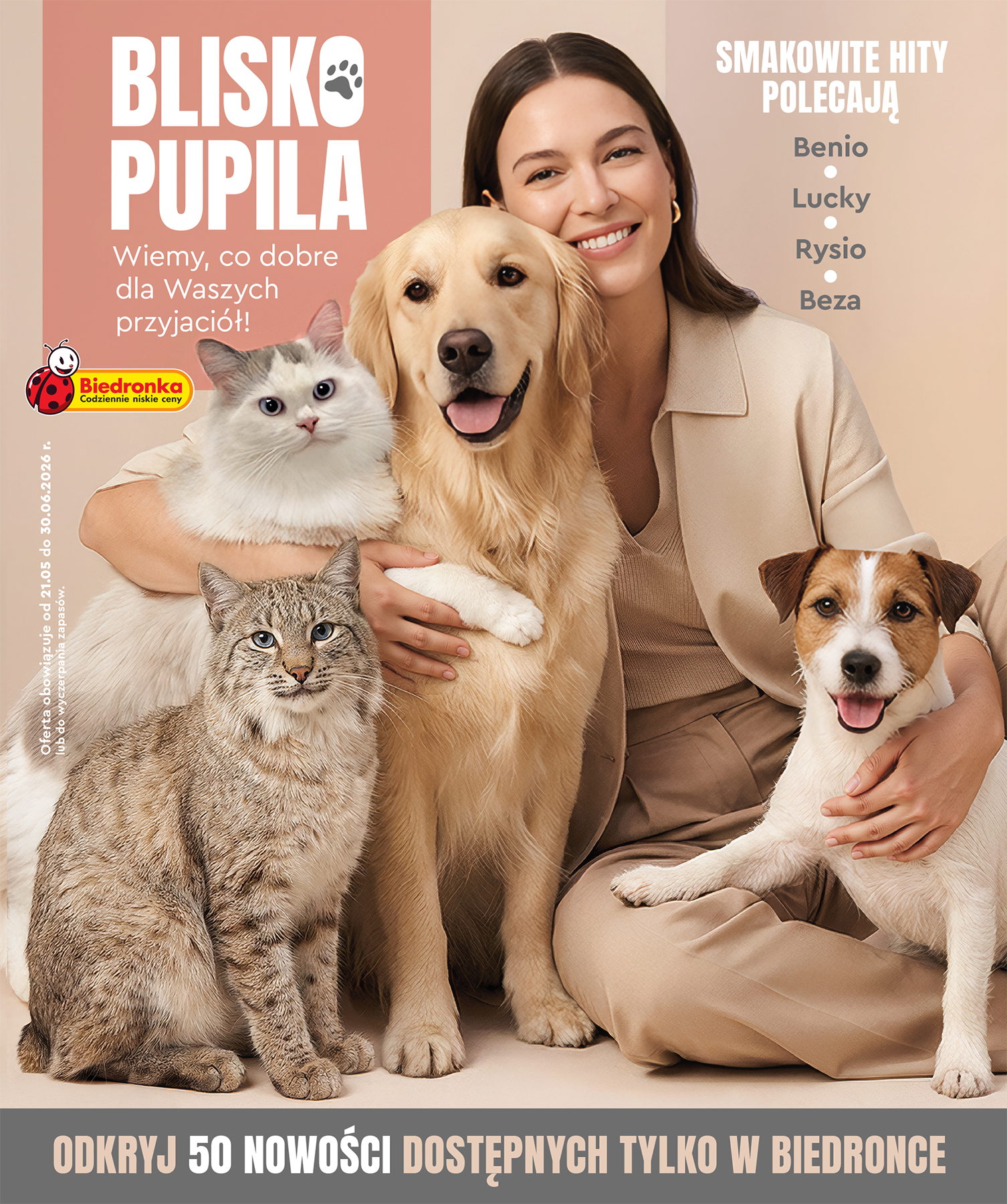 biedronka - Aktualna gazetka Biedronka - Blisko pupila ważna od 21.05.2026 do 30.06.2026 - page: 1