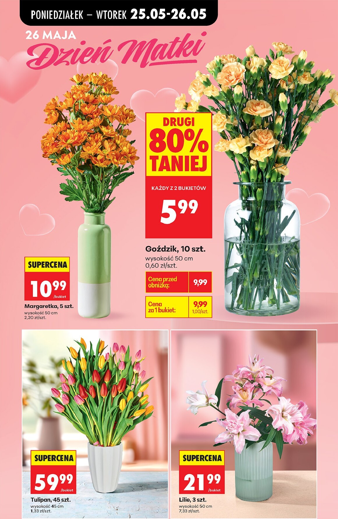 biedronka - Aktualna gazetka Biedronka - Kwiaty na dzień matki ważna od 25.05.2026 do 26.05.2026 - page: 2