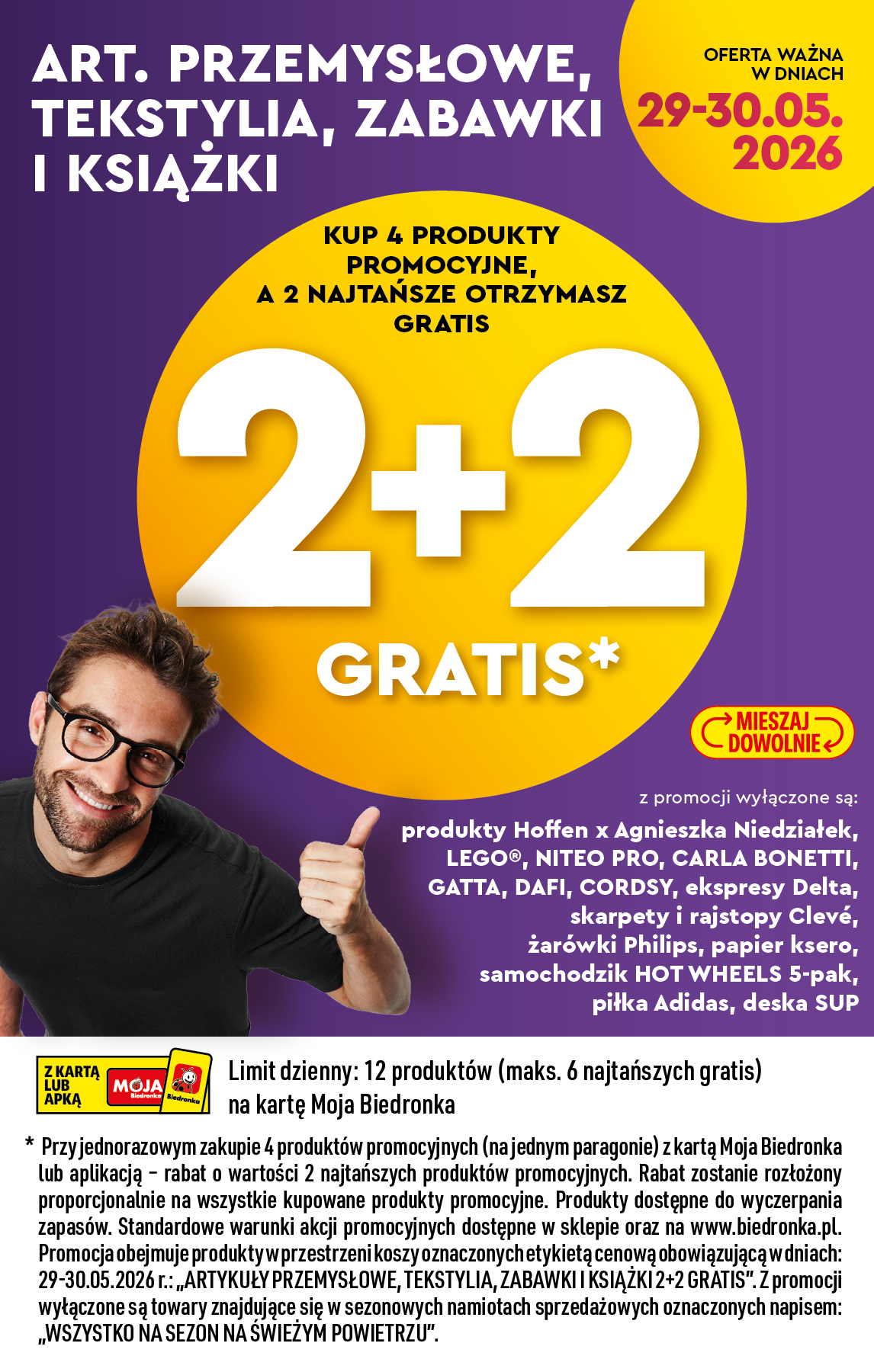 biedronka - Aktualna gazetka Biedronka ważna od 29.05.2026 do 30.05.2026 - page: 4