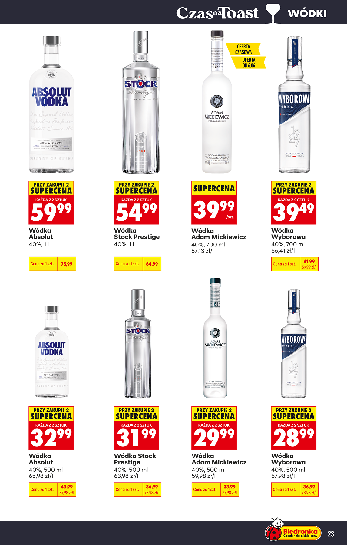 biedronka - Nowa gazetka Biedronka - Alkohol ważna od 01.06.2026 do 13.06.2026 - page: 23