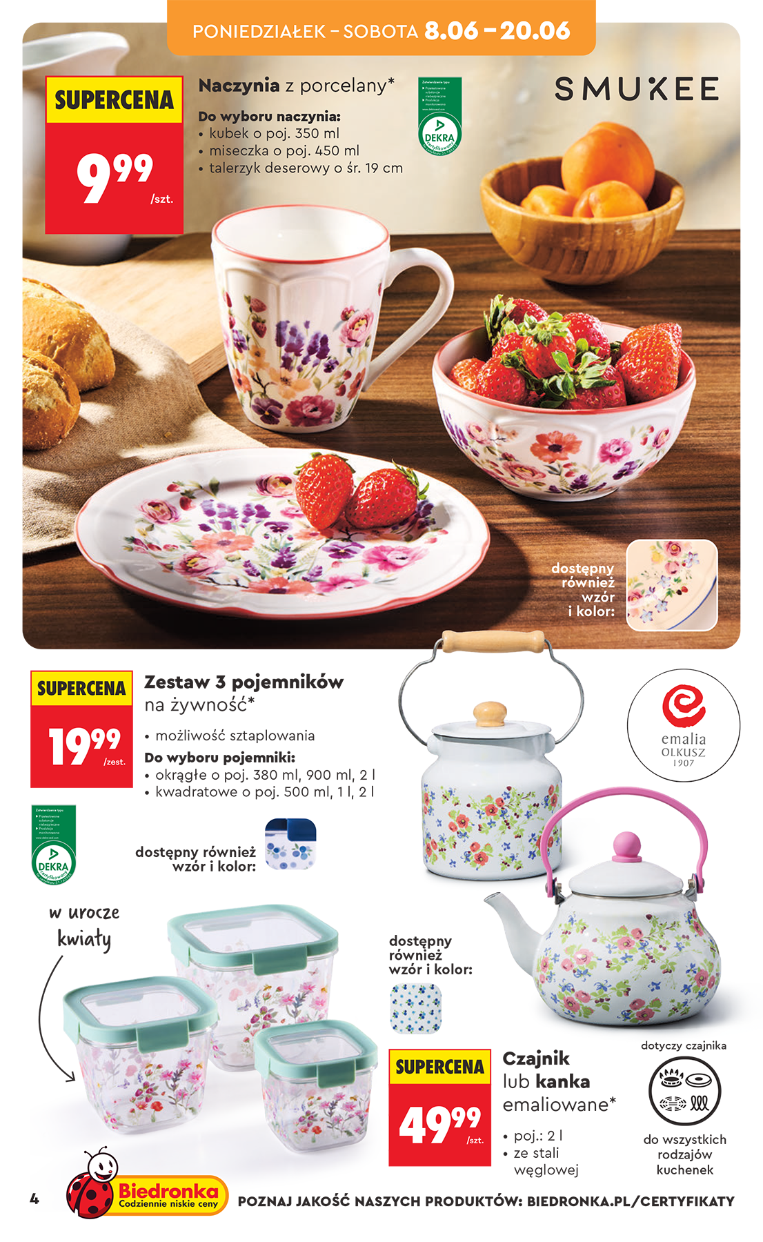biedronka - Nowa gazetka Biedronka - Hity i inspiracje ważna od 06.06.2026 do 24.06.2026 - page: 6