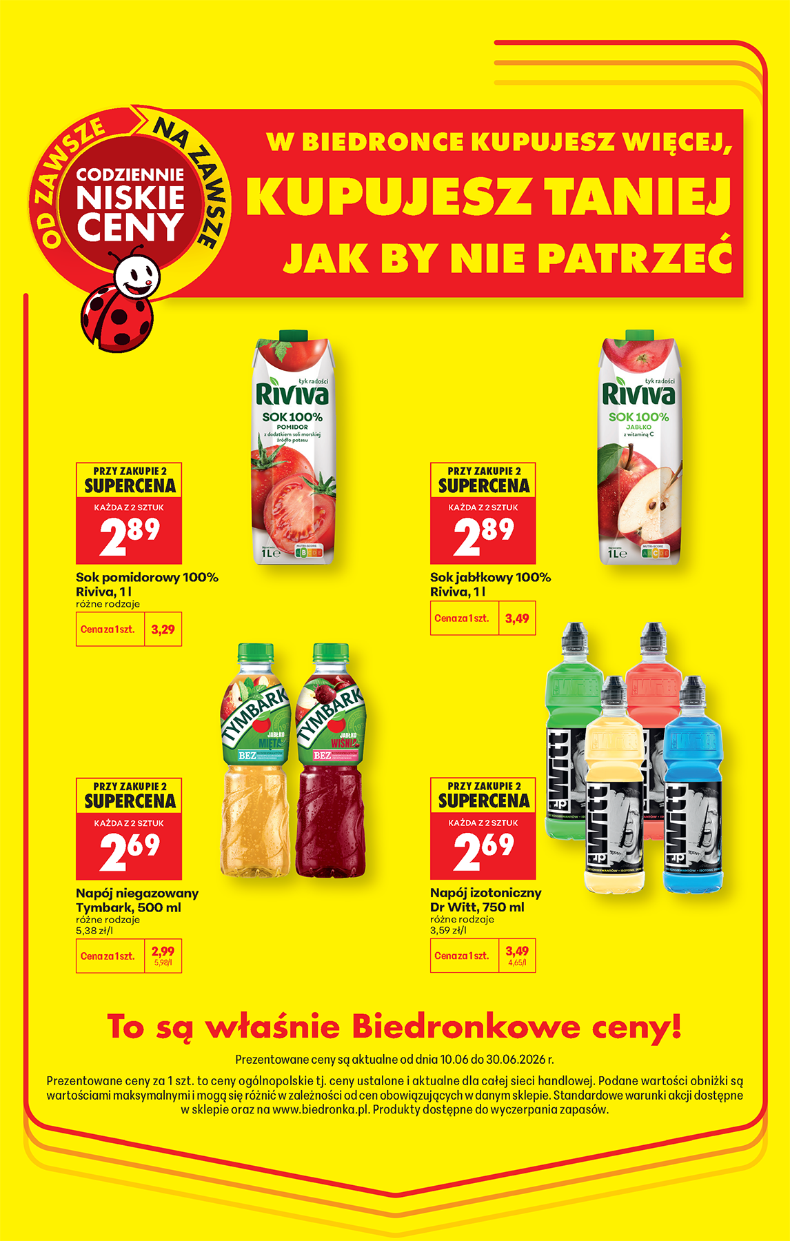 biedronka - Aktualna gazetka Biedronka - Kupujesz taniej ważna od 10.06.2026 do 30.06.2026 - page: 7