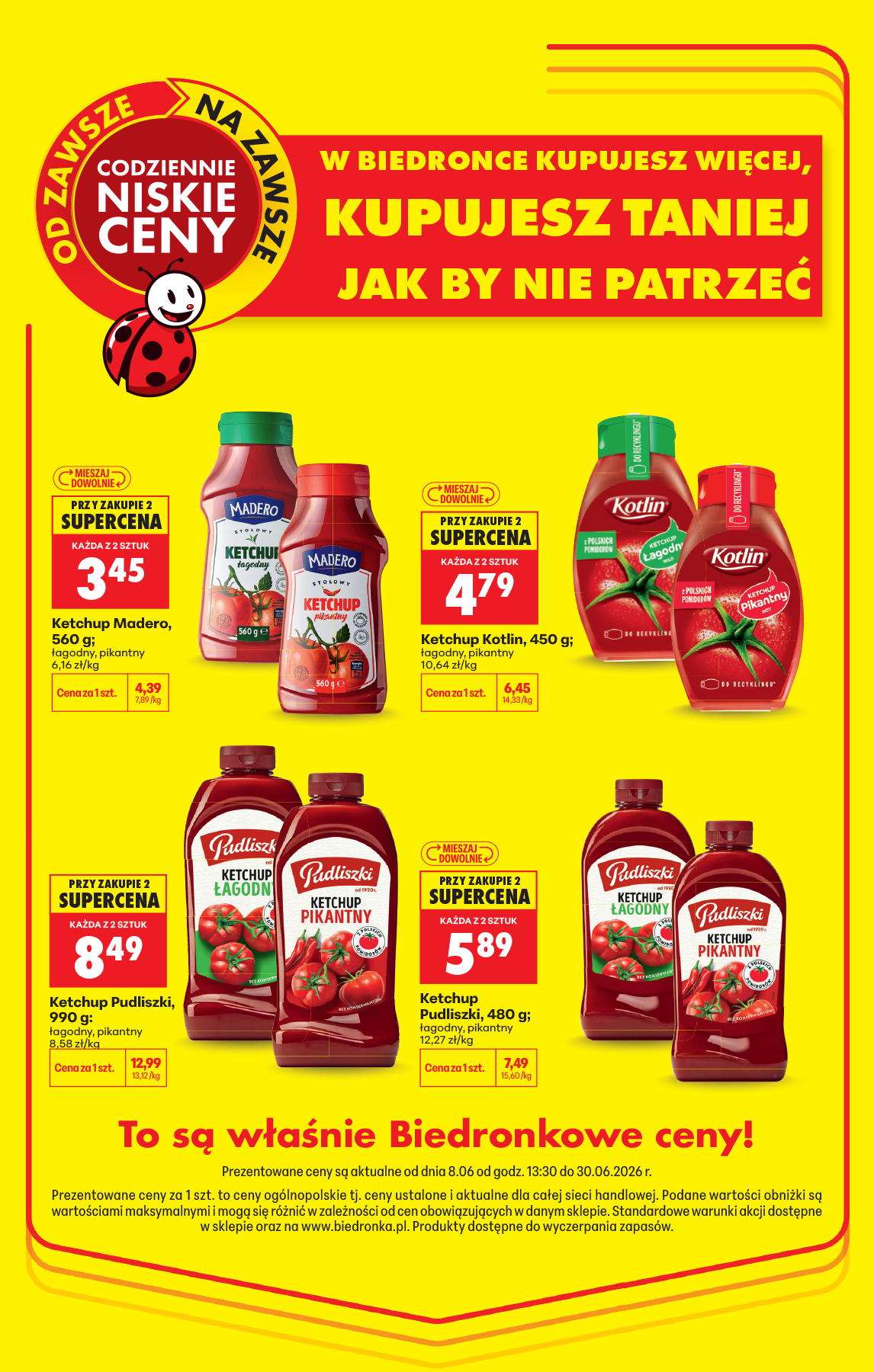 biedronka - Aktualna gazetka Biedronka - Kupujesz taniej ważna od 10.06.2026 do 30.06.2026 - page: 4